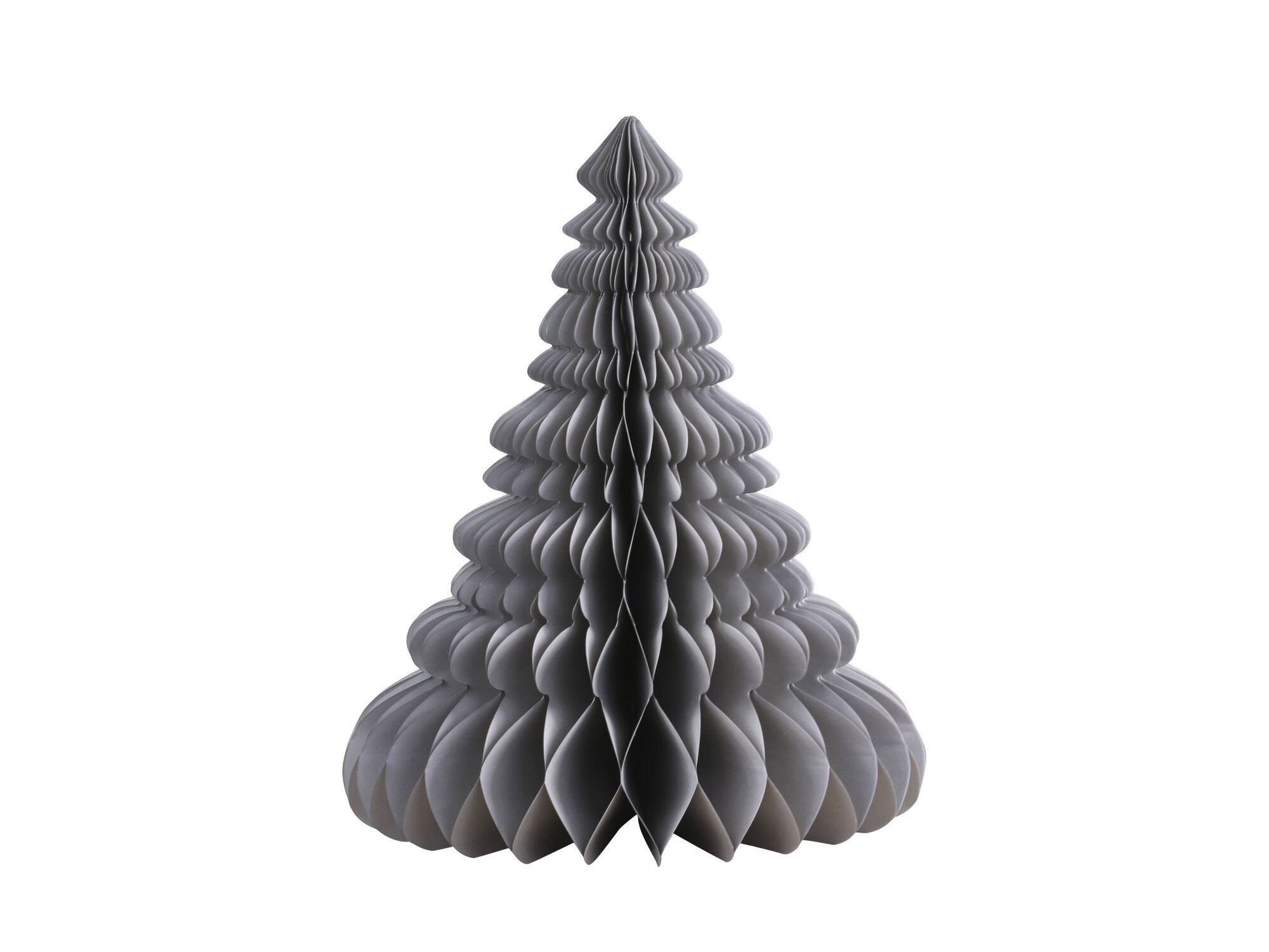 Weihnachtsbaumaufsteller aus Papier, french grey 