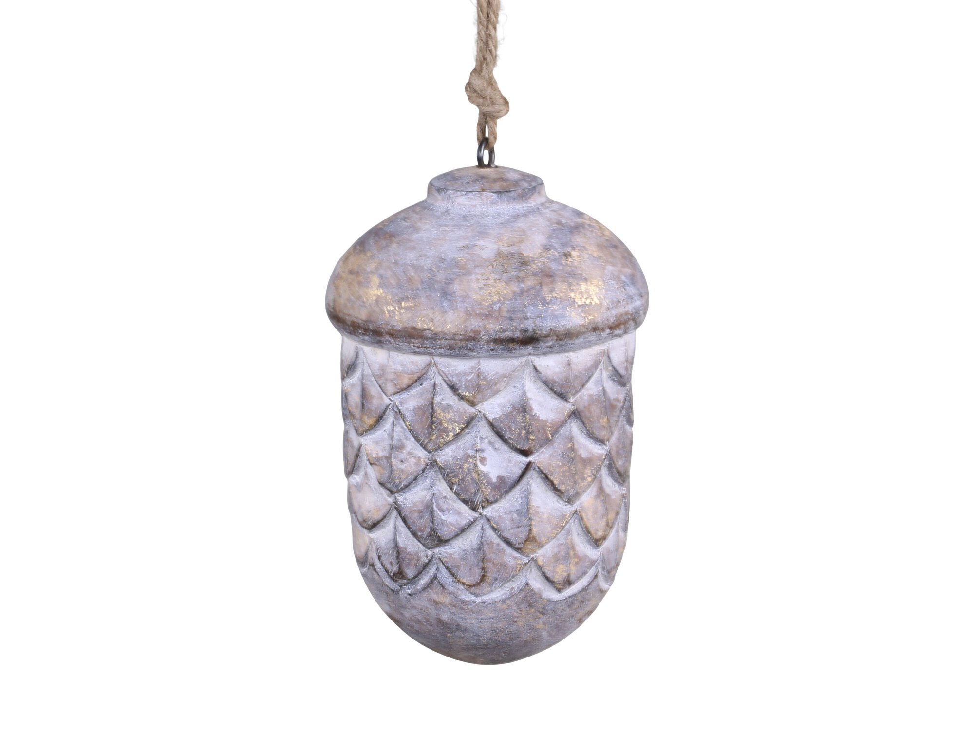 Zapfen Ornament mit Muster,  