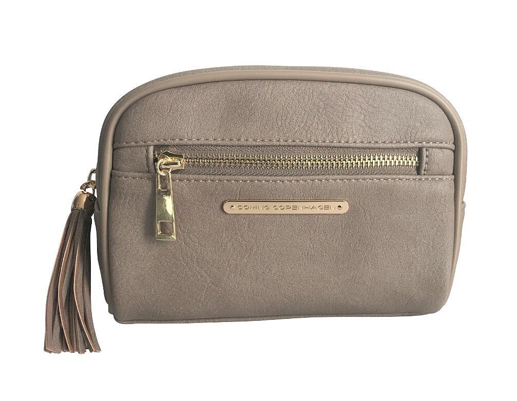 Kosmetiktasche Emilie, sand L19 x B5 x H14cm