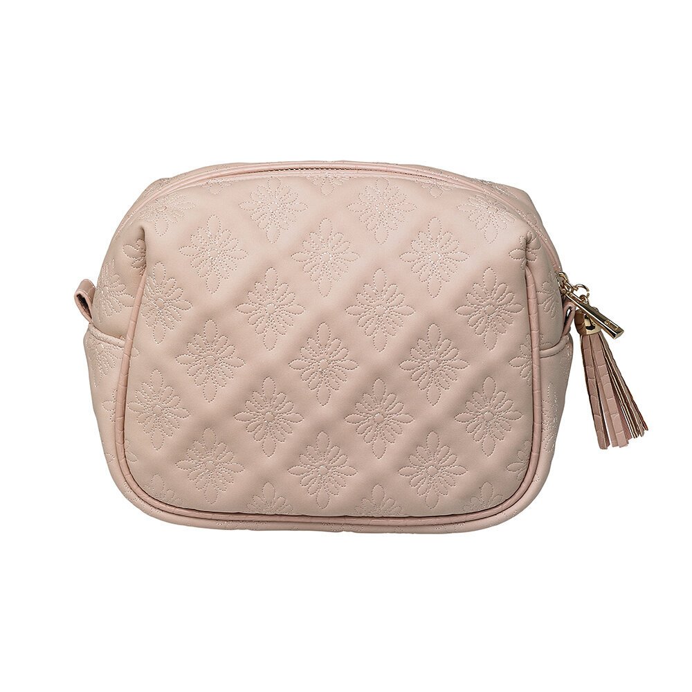 Kosmetiktasche Mille Flower Quilt, rosa L21 x B11 x H14cm