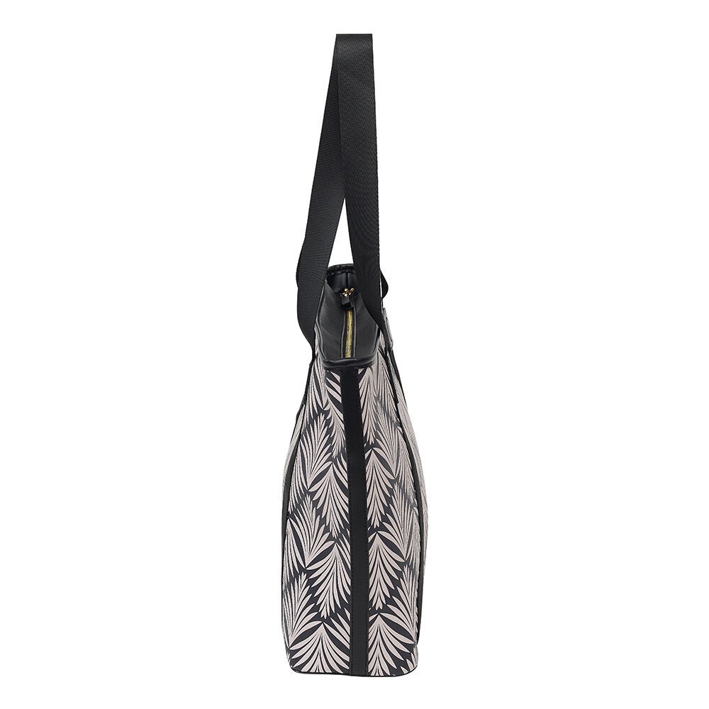 Shopper mit Palmenmuster Danica, creme 