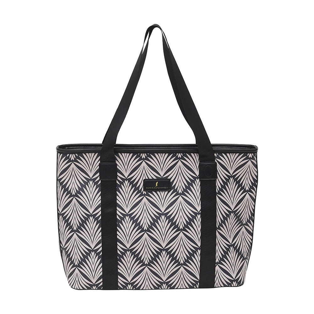 Shopper mit Palmenmuster Danica, creme 