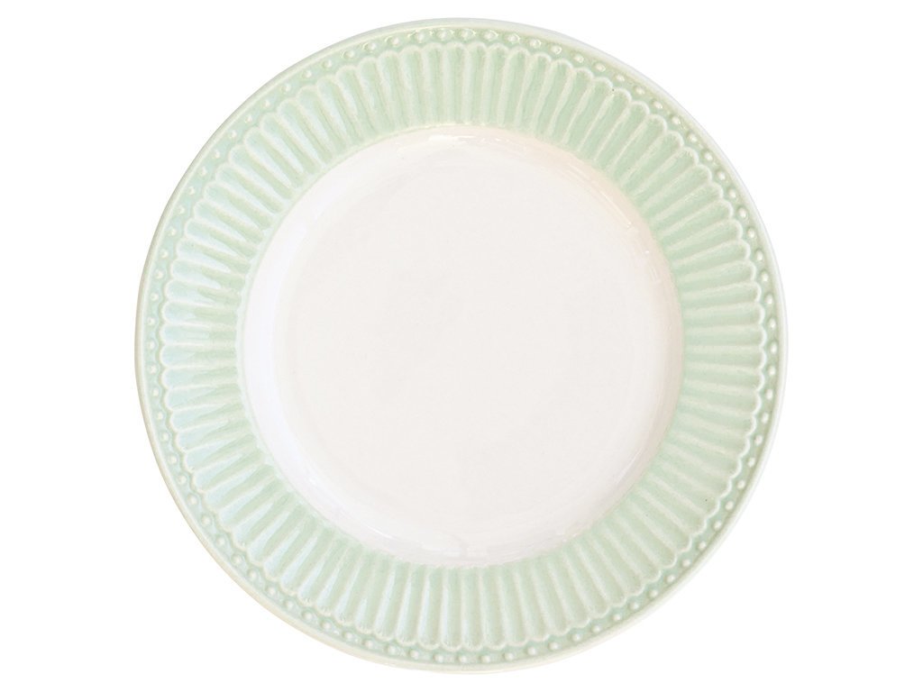 Dessert Teller Alice, pale green 