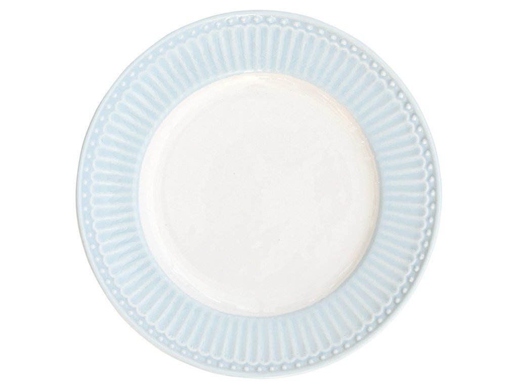 Dessert Teller Alice, pale blue 