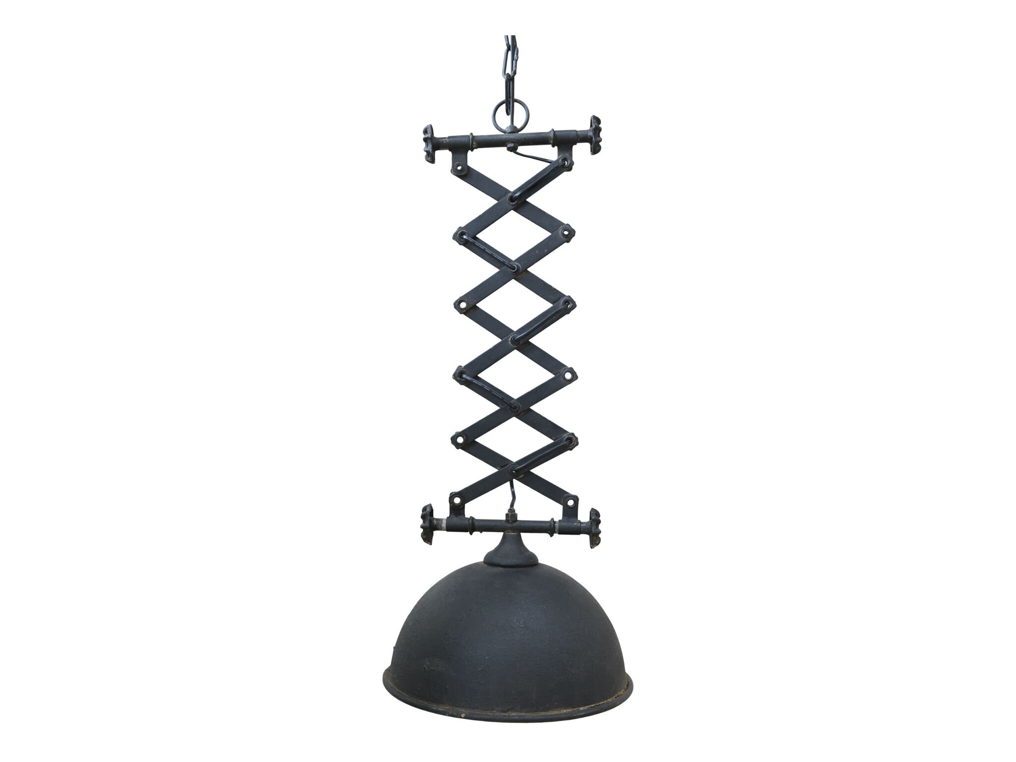 Factory Deckenlampe Industrial ausziehbar, schwarz 
