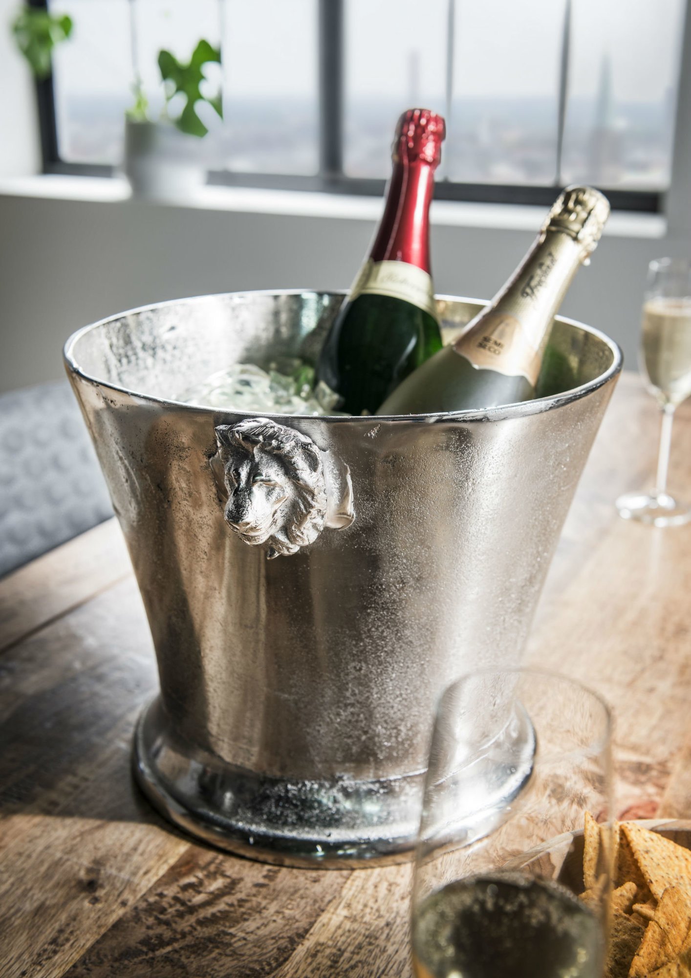 Champagner- Weinkühler Löwe | Faktorei