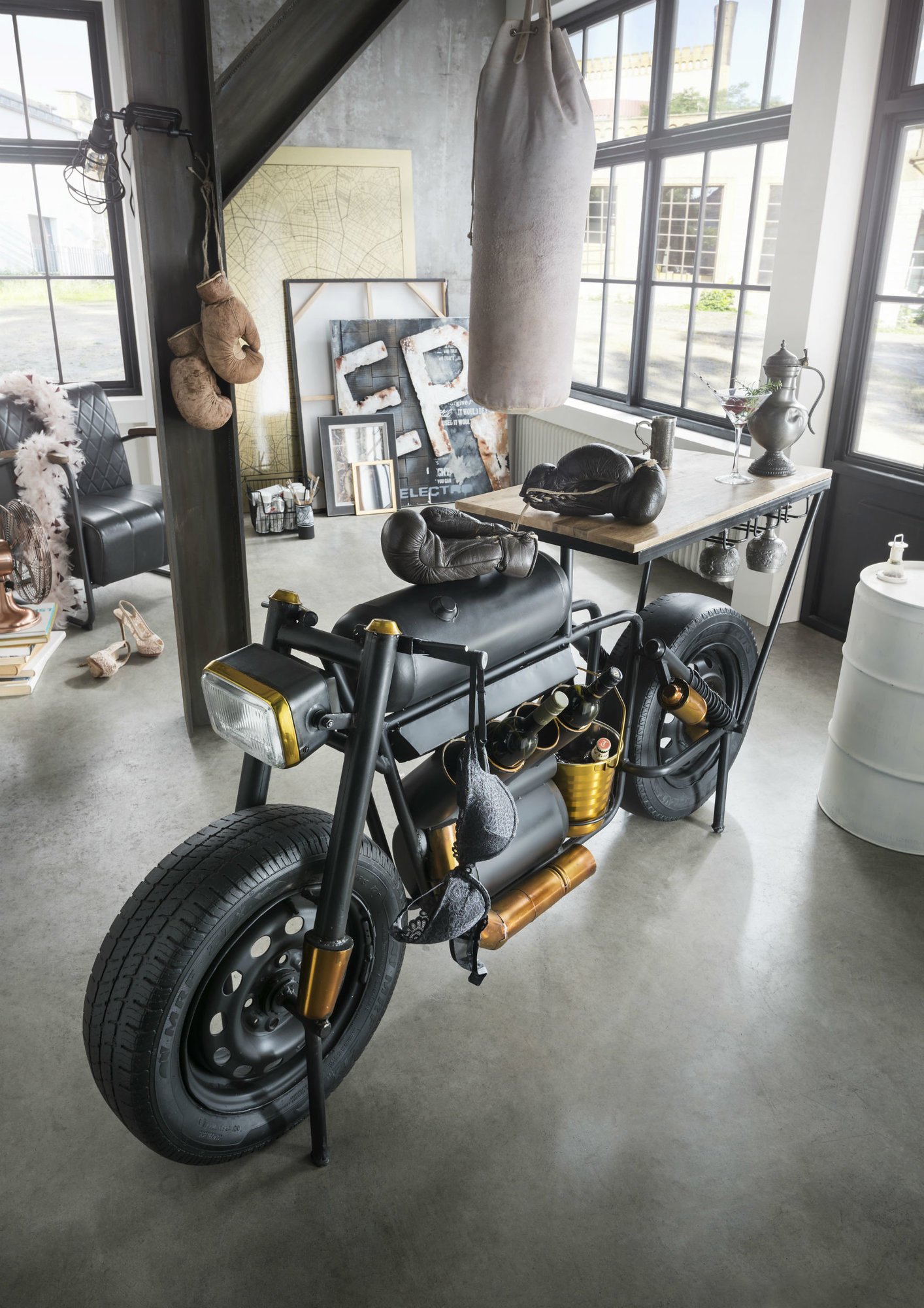 Original Moto-Bar Vector, schwarz 