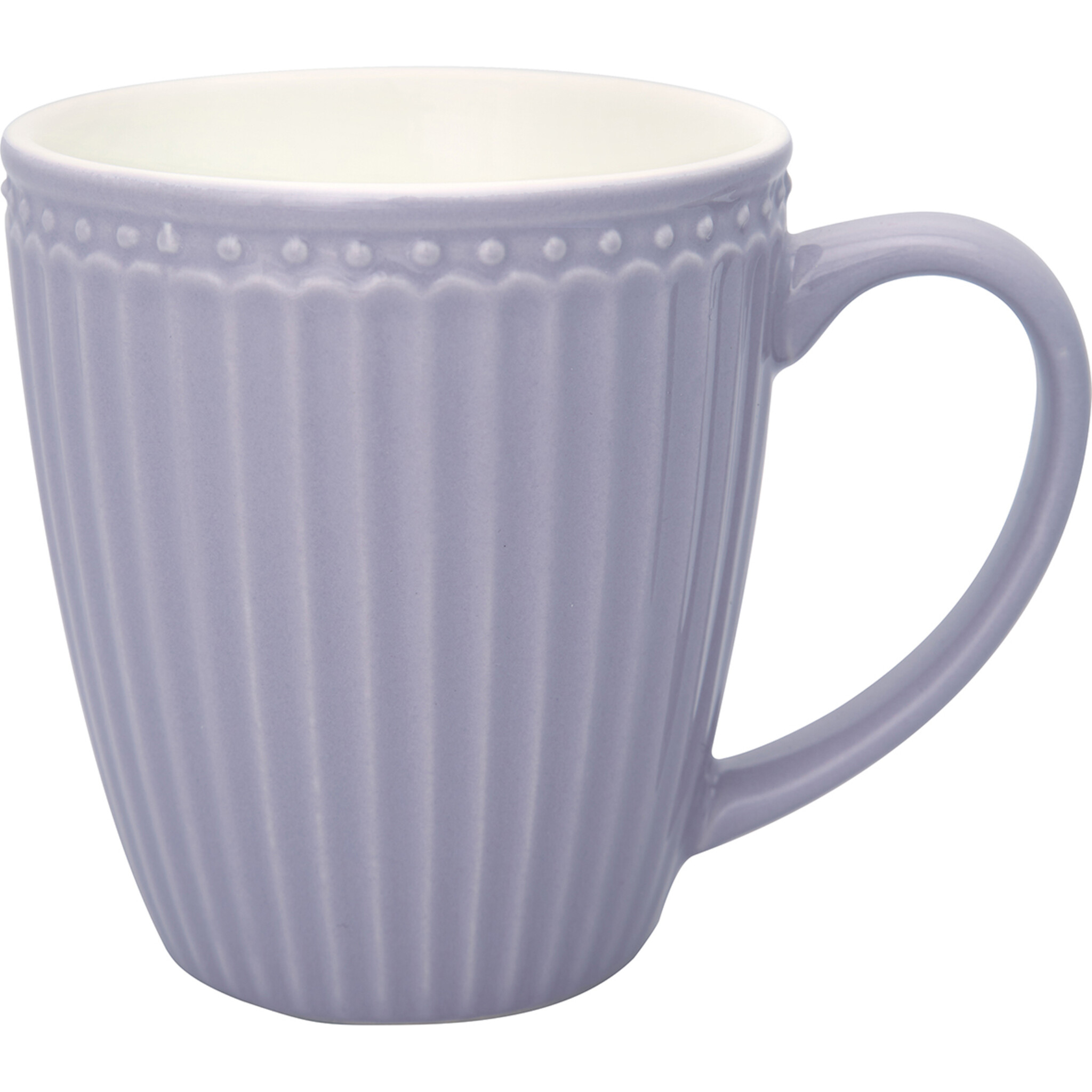 GreenGate Becher Alice Everyday mit Henkel, lavender 