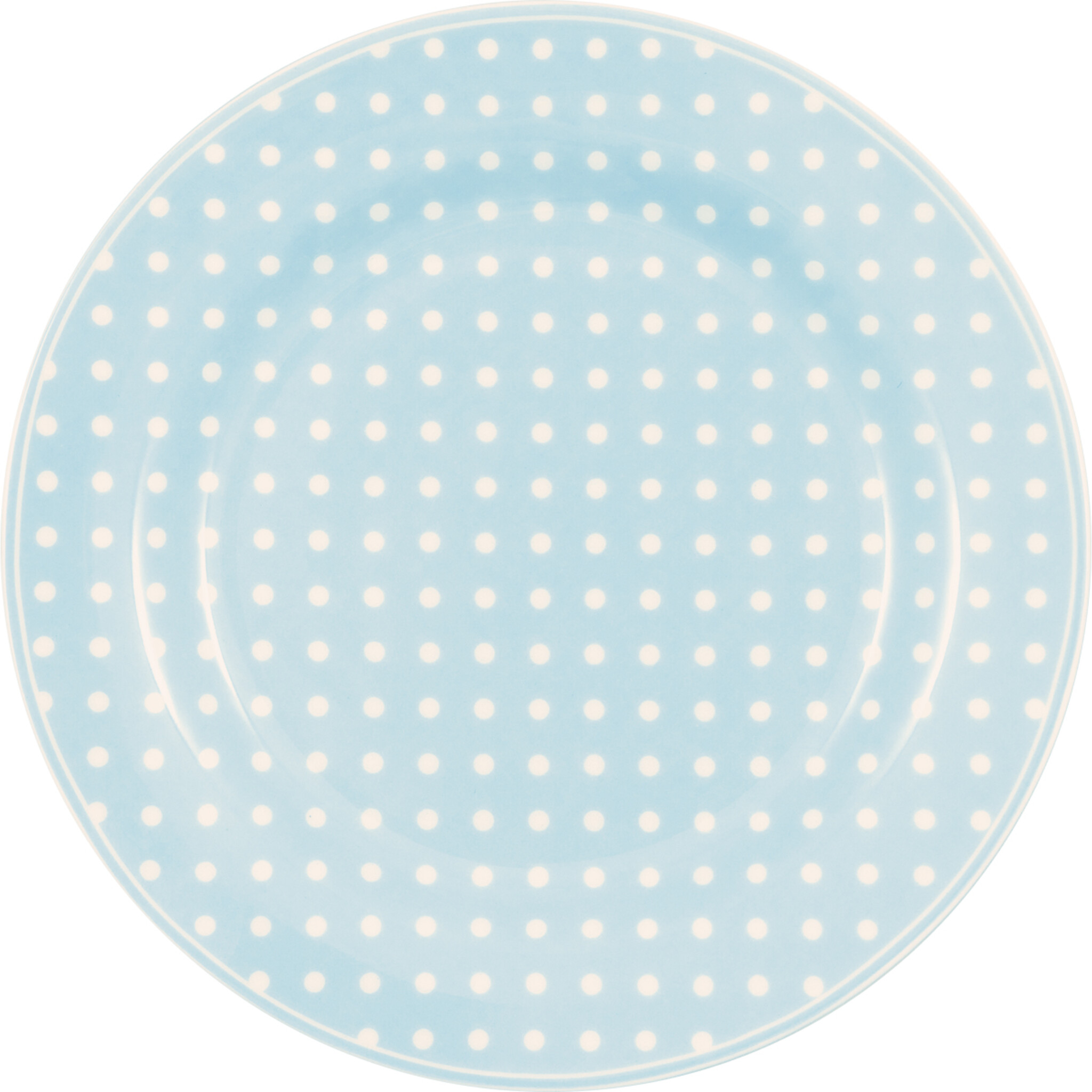 Dessert Teller, Frühstücksteller Dotty, pale blue 