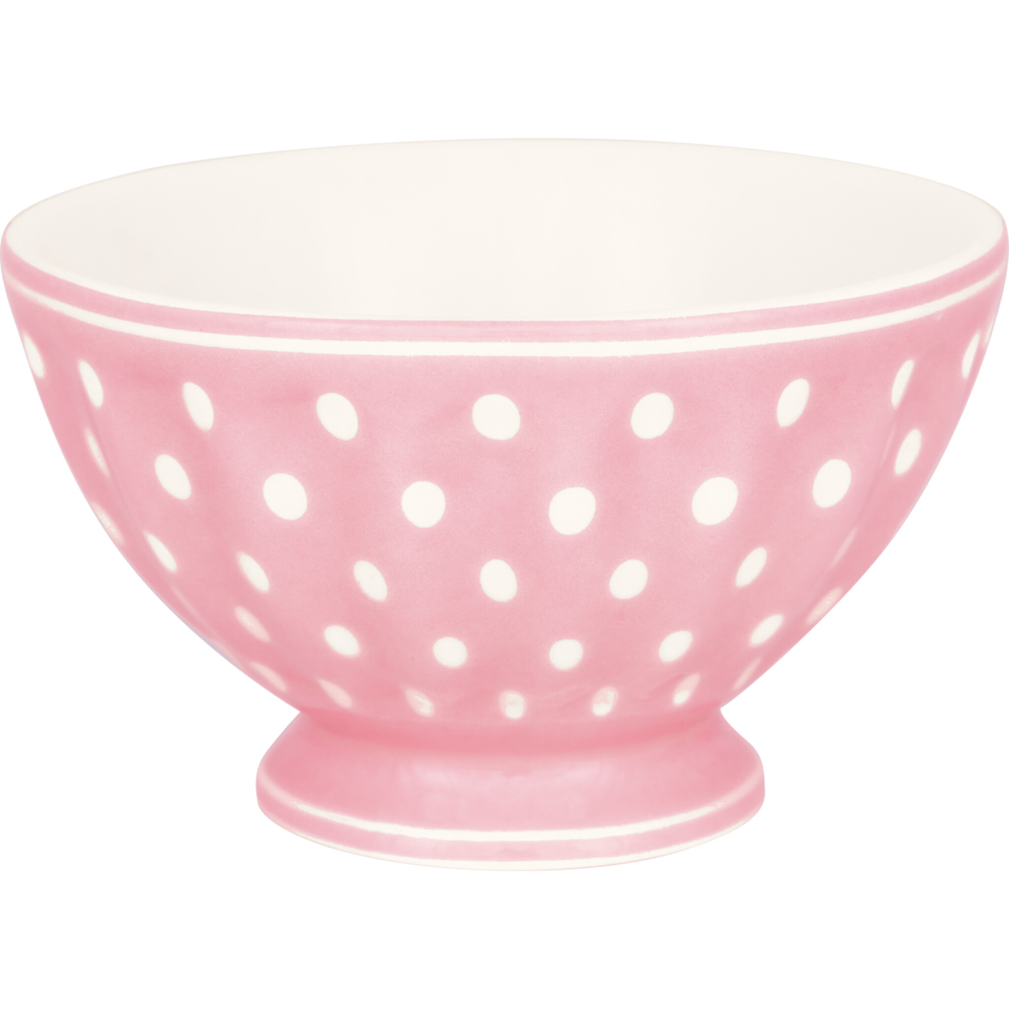 French Bowl, Müslischale Dotty, pale pink 