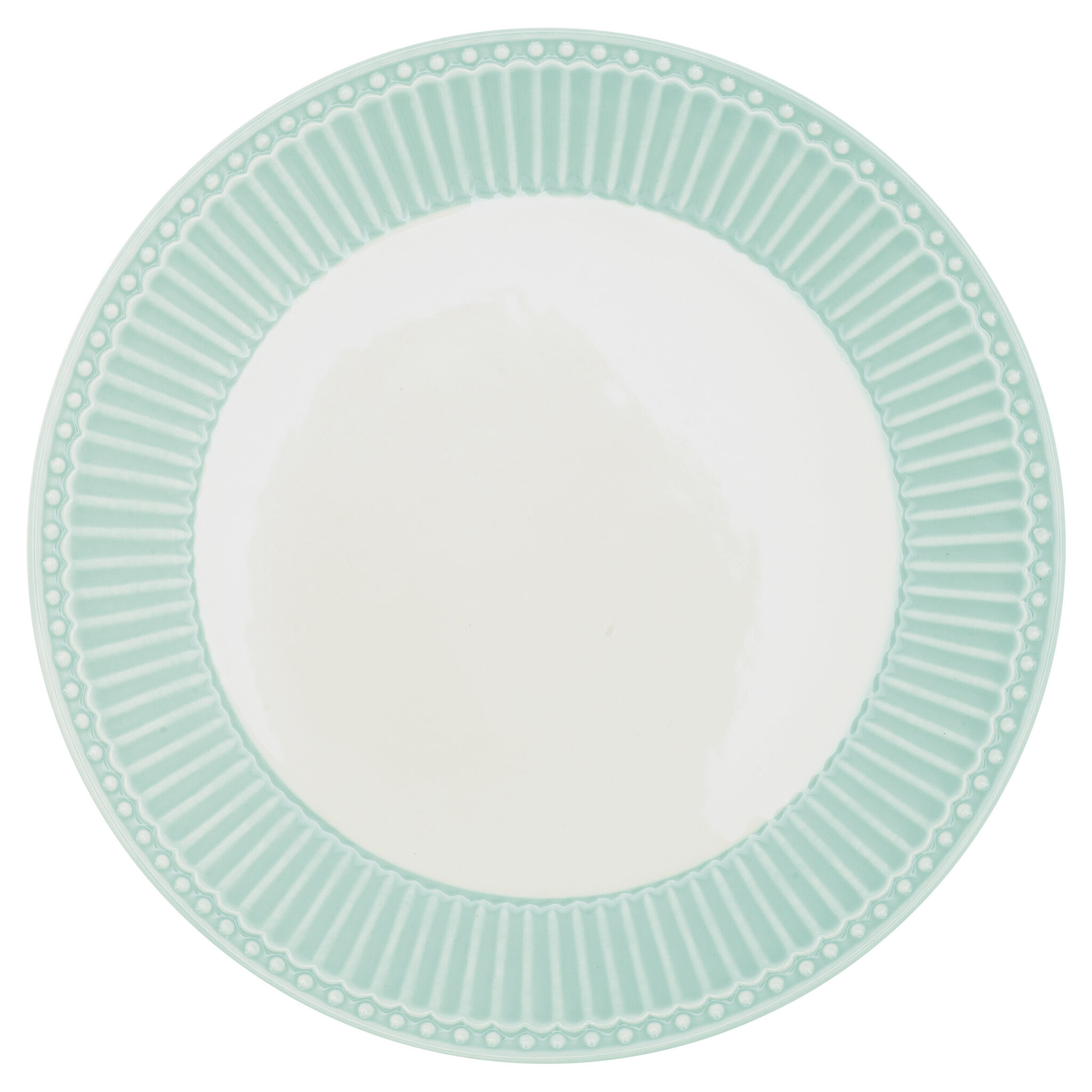 GreenGate Frühstücksteller Alice, cool mint 