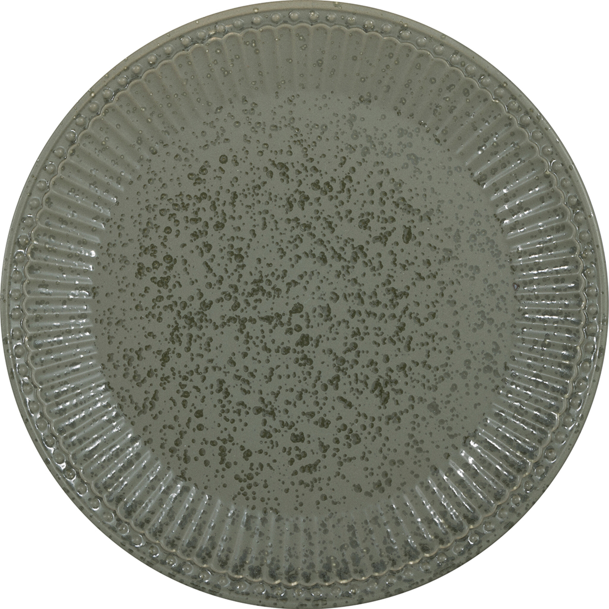 GreenGate Frühstücksteller Alice, olive green 