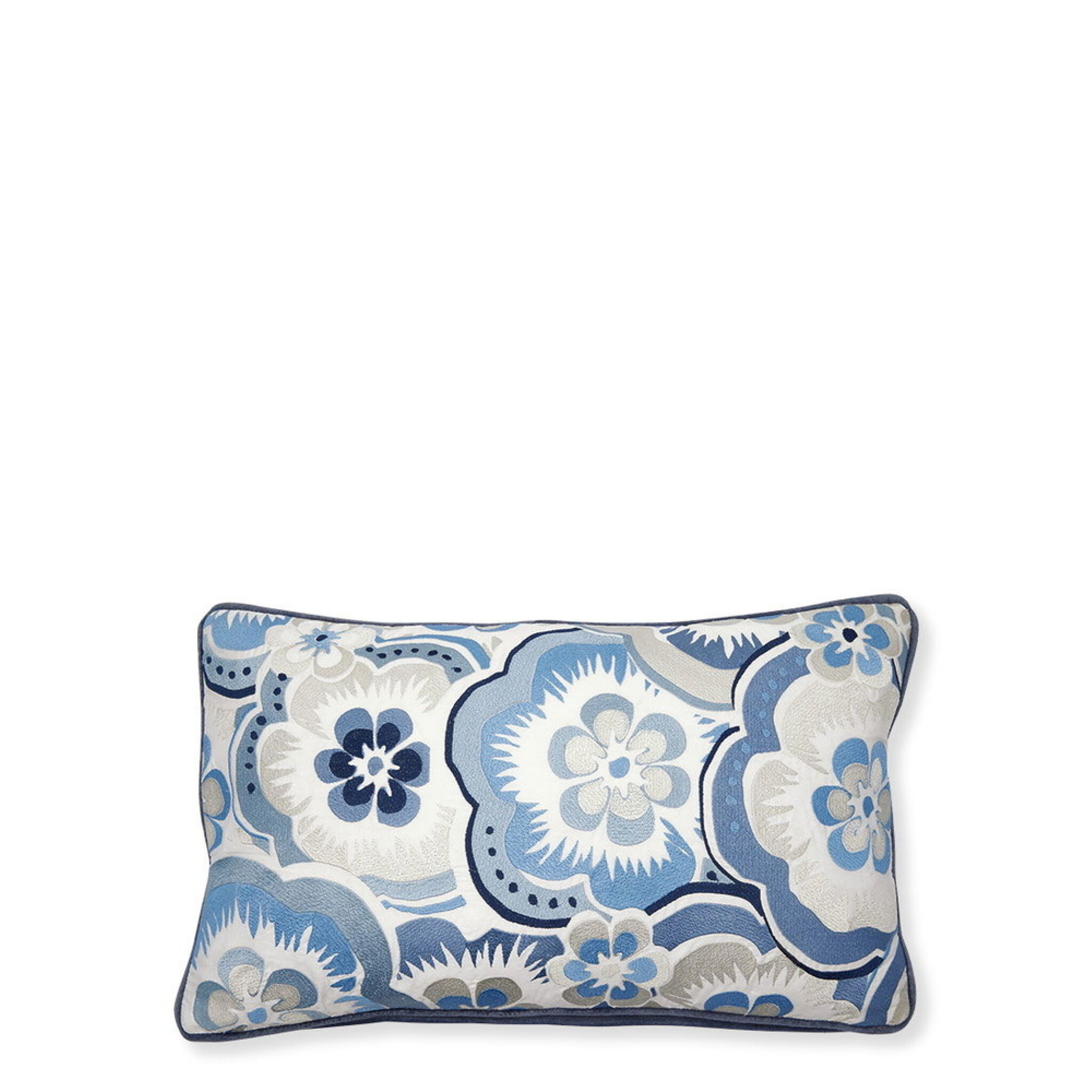 Kissenbezug Selma dusty blue, blau 
