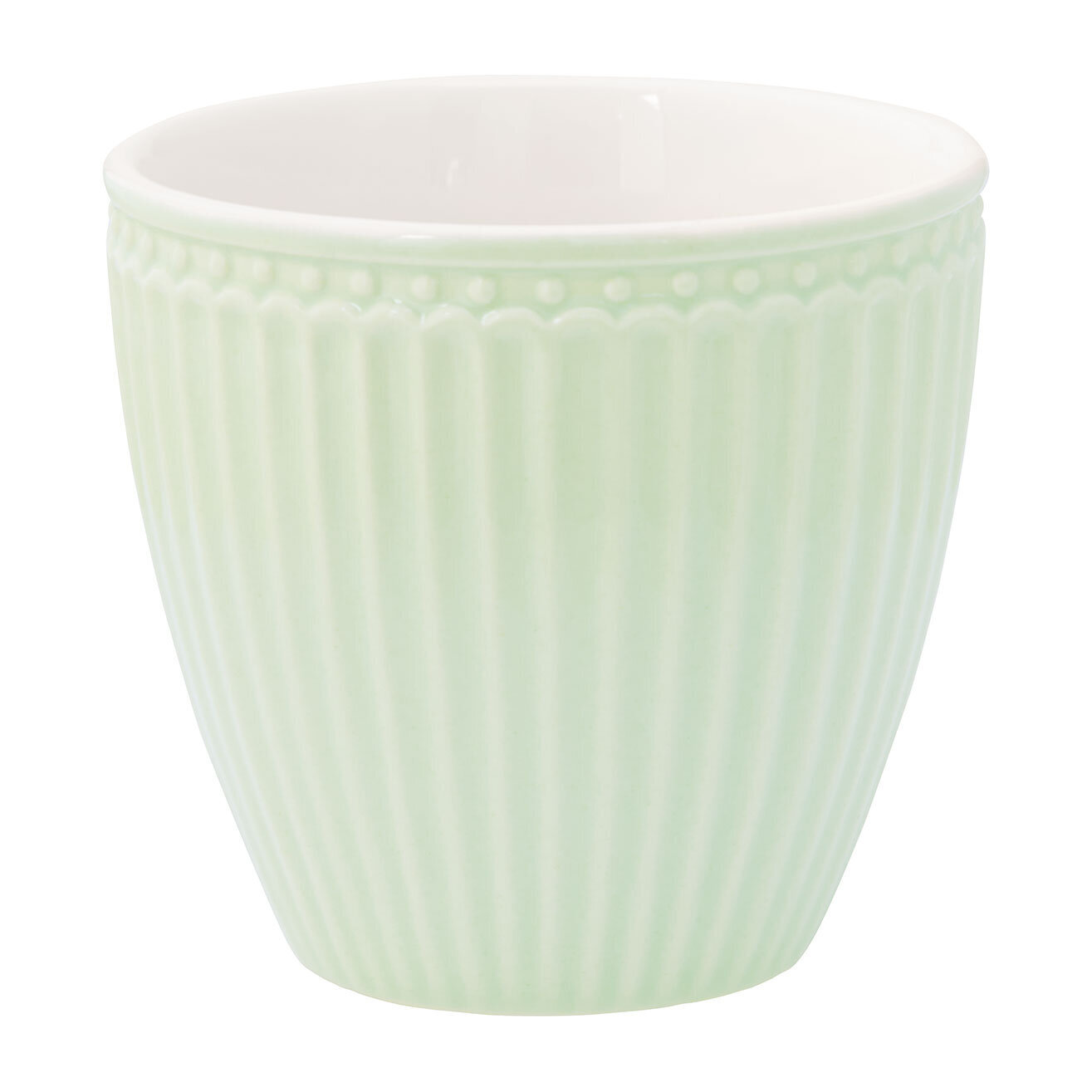 GreenGate Kleine Latte Tasse Alice, pale green 