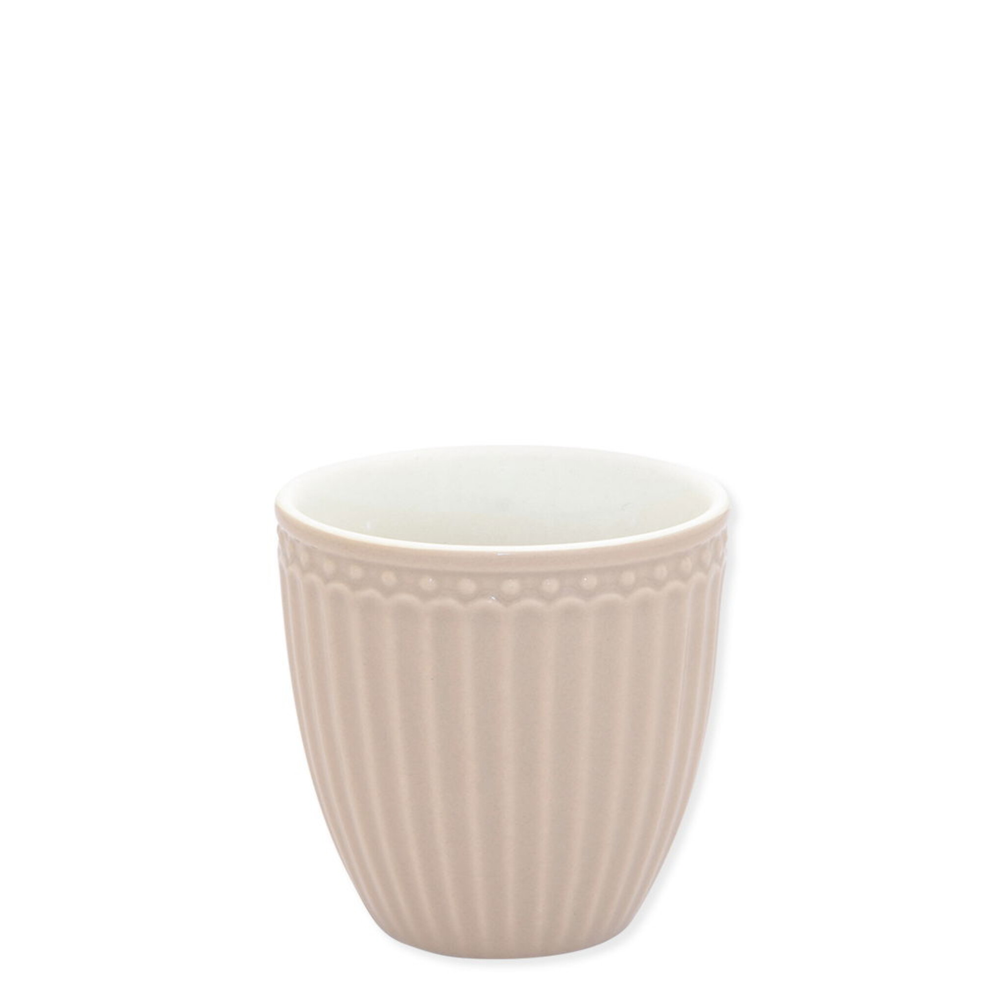 GreenGate Kleine Latte Tasse Alice, creamy fudge 