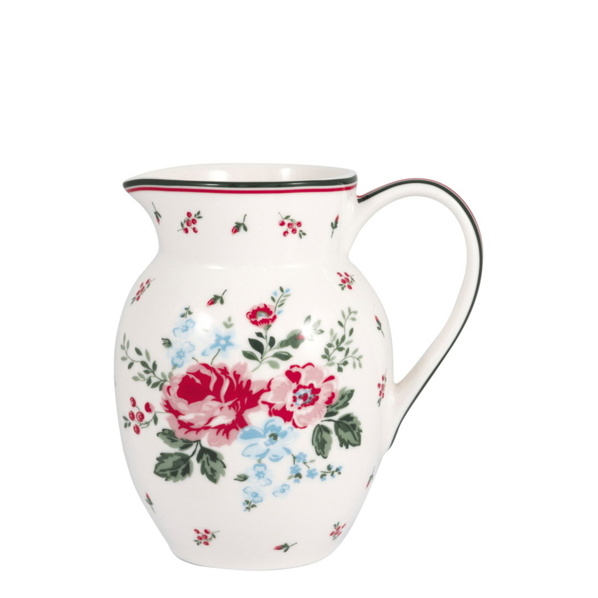 GreenGate Krug Erica White 0,5L, weiss 