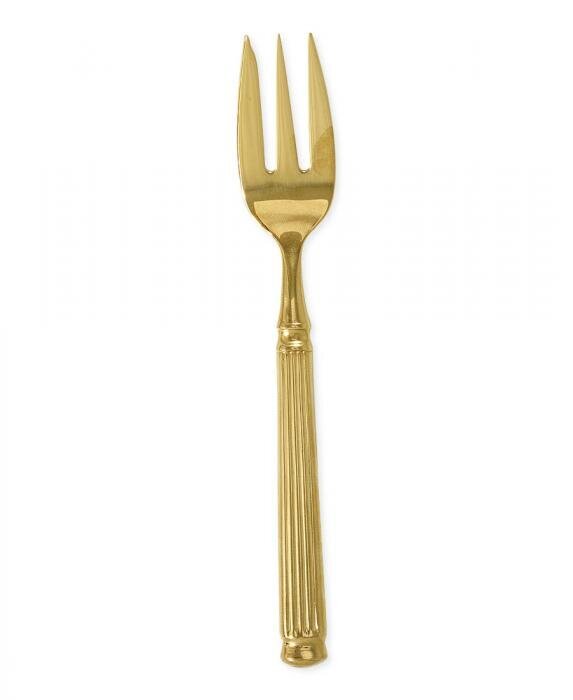 Kuchengabel 4er, gold 