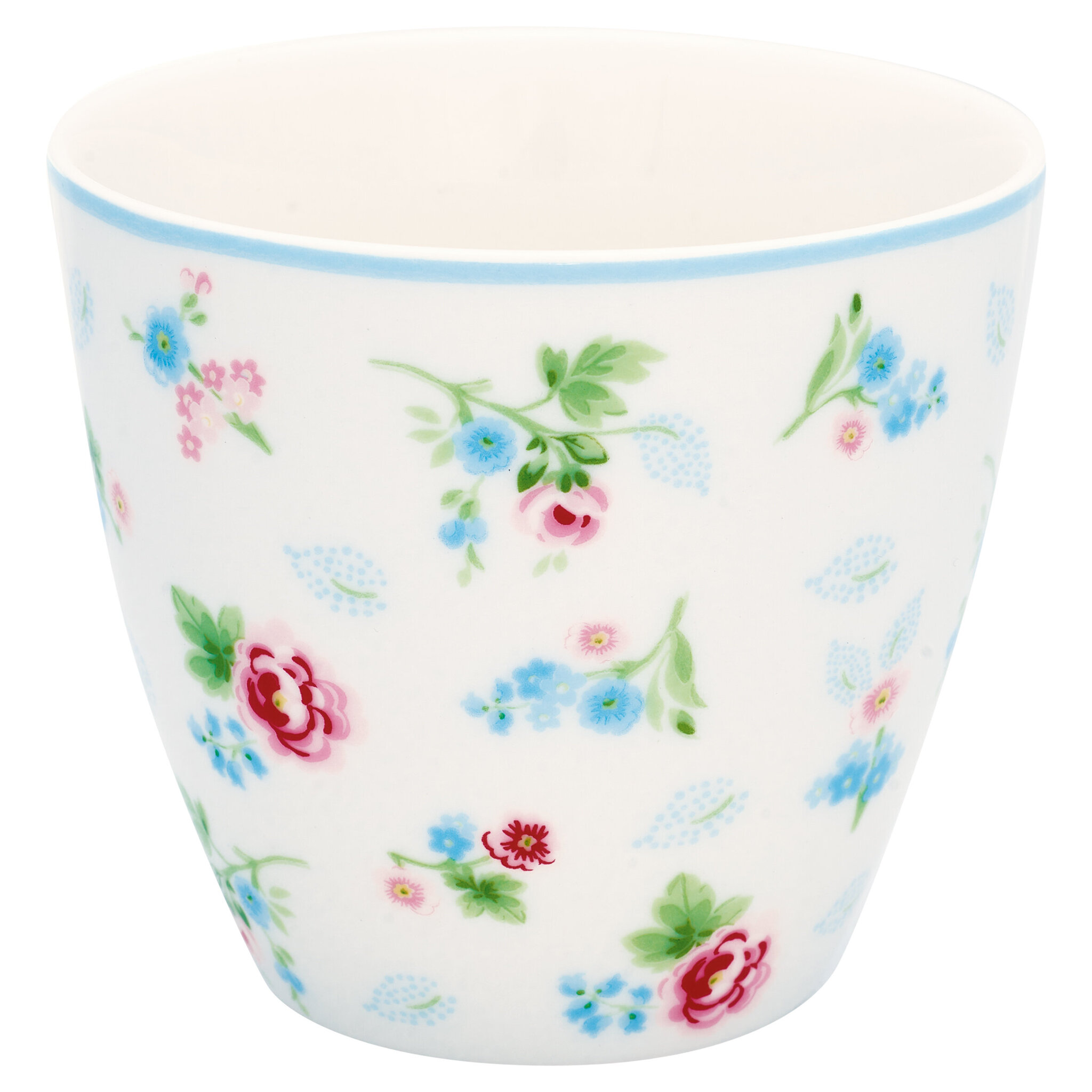 Latte Becher Alma Petit, weiss 