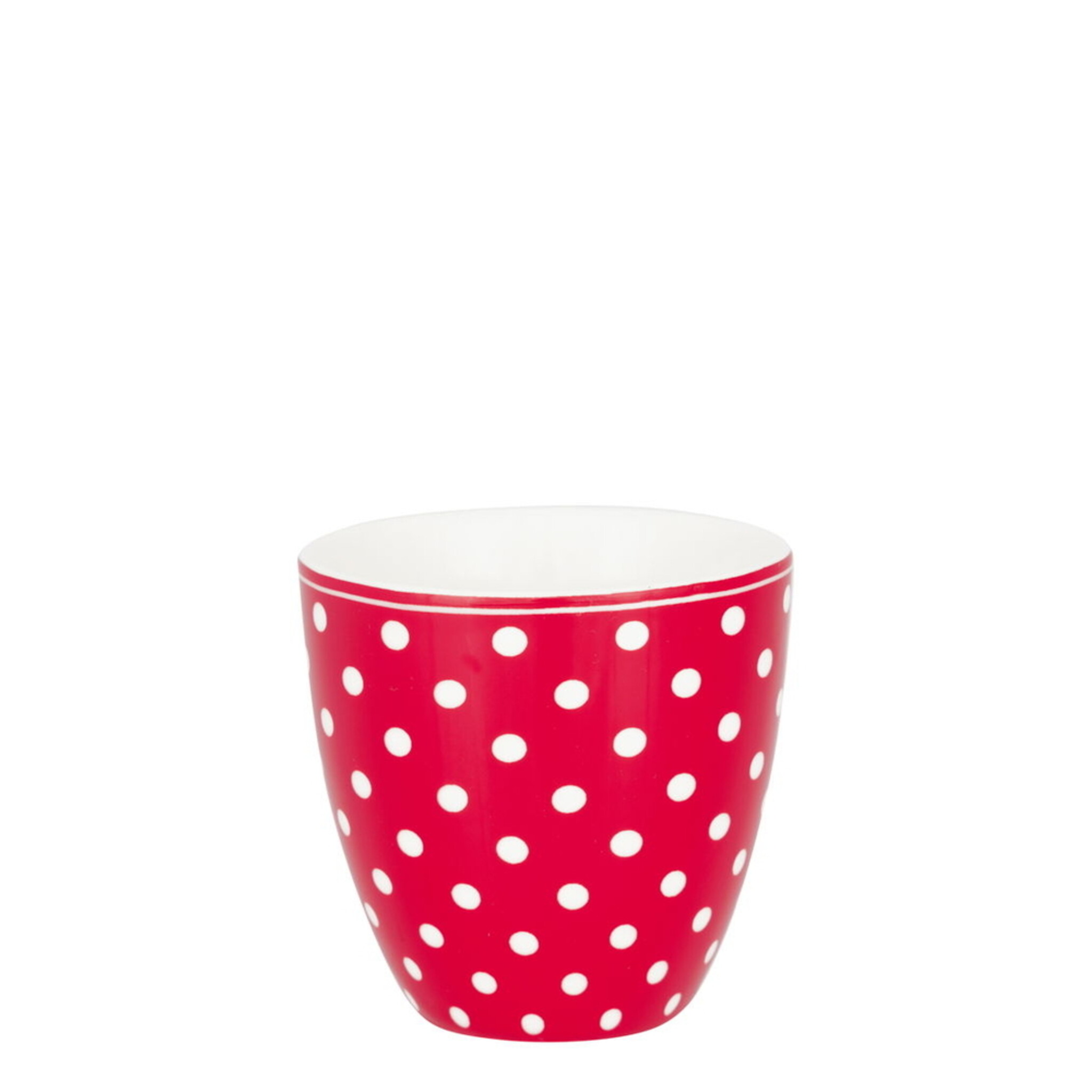 Mini Latte Cup Dotty, rot 
