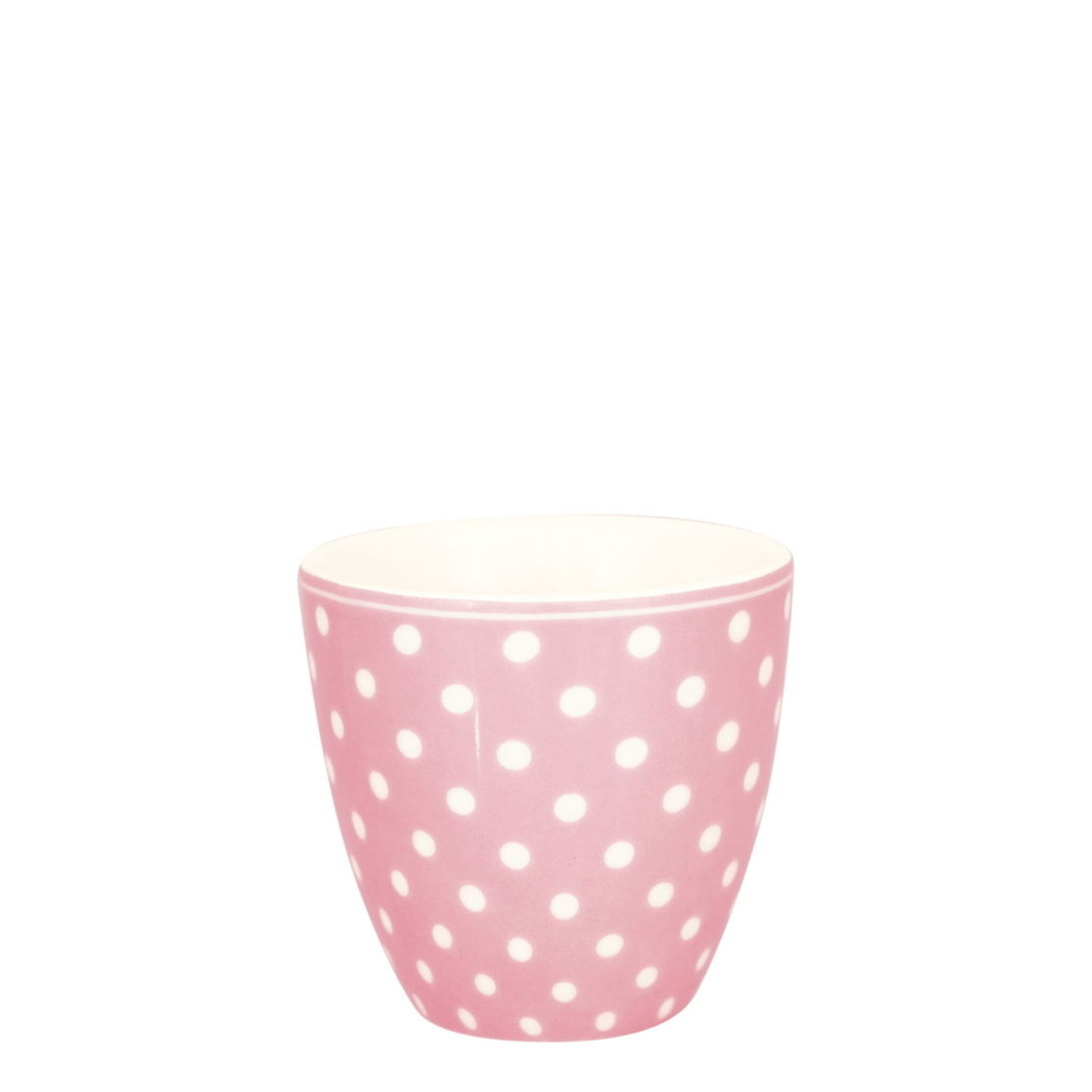 Mini Latte Cup Dotty, pale pink 
