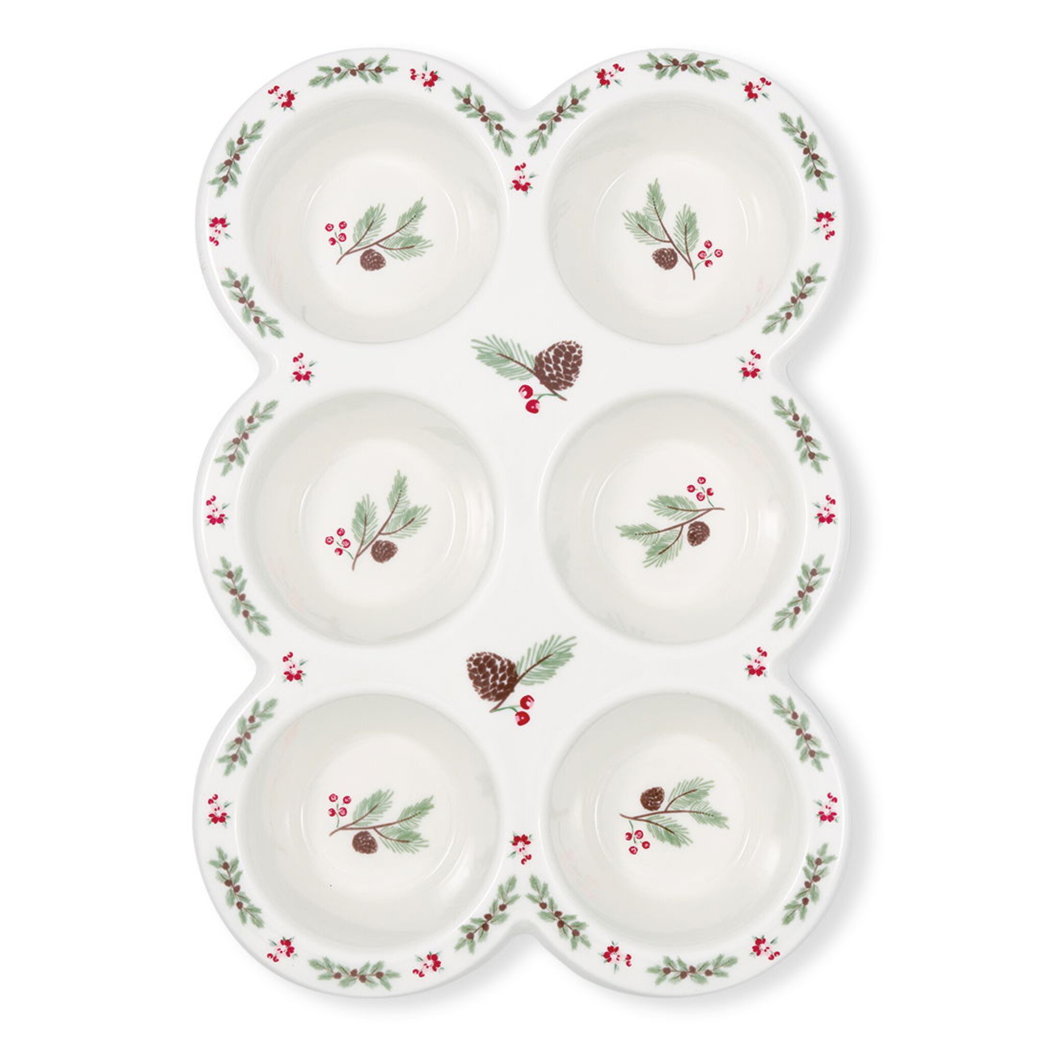 Muffin Form Leonora – GreenGate Geschirr für gemütliche Backmomente, weiss 