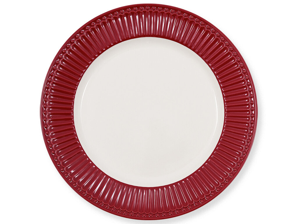 Greengate Speiseteller Alice, claret red 