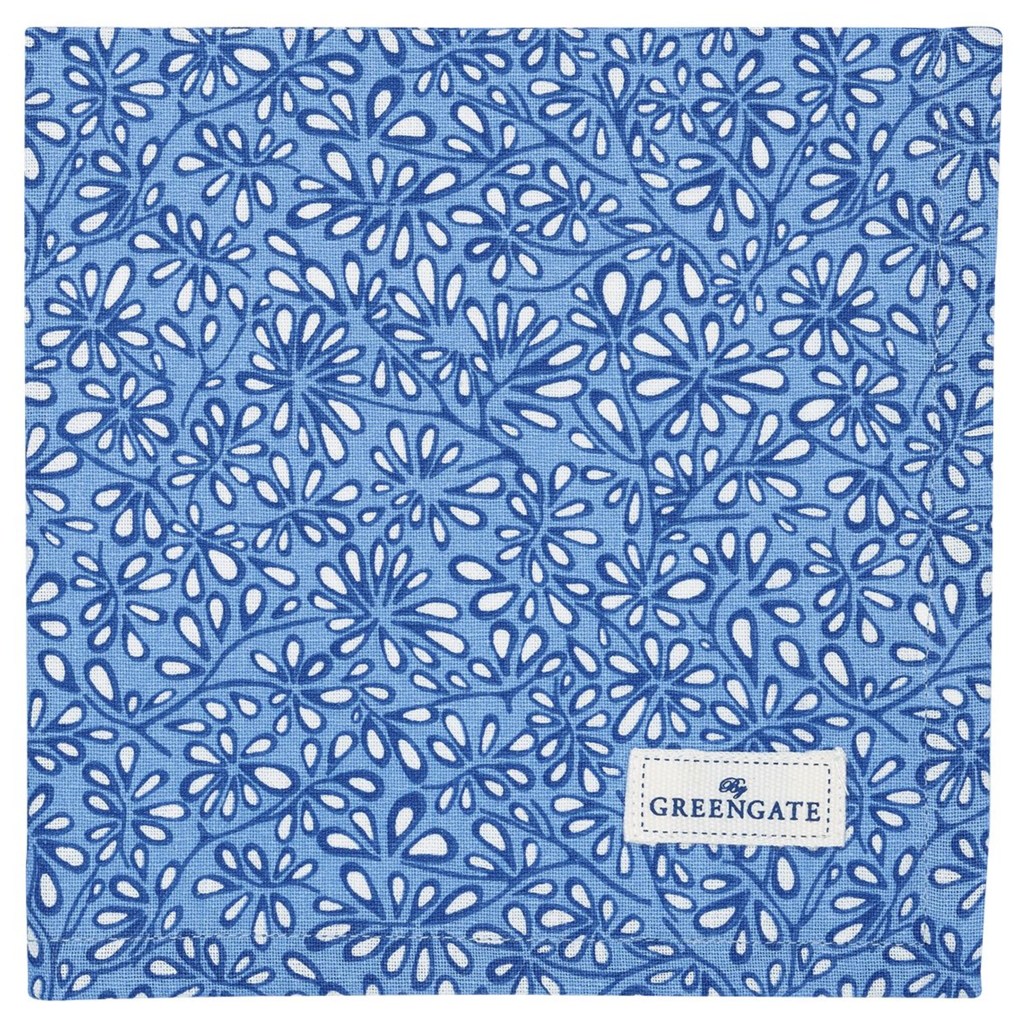 GreenGate Stoffserviette Celina, blue 
