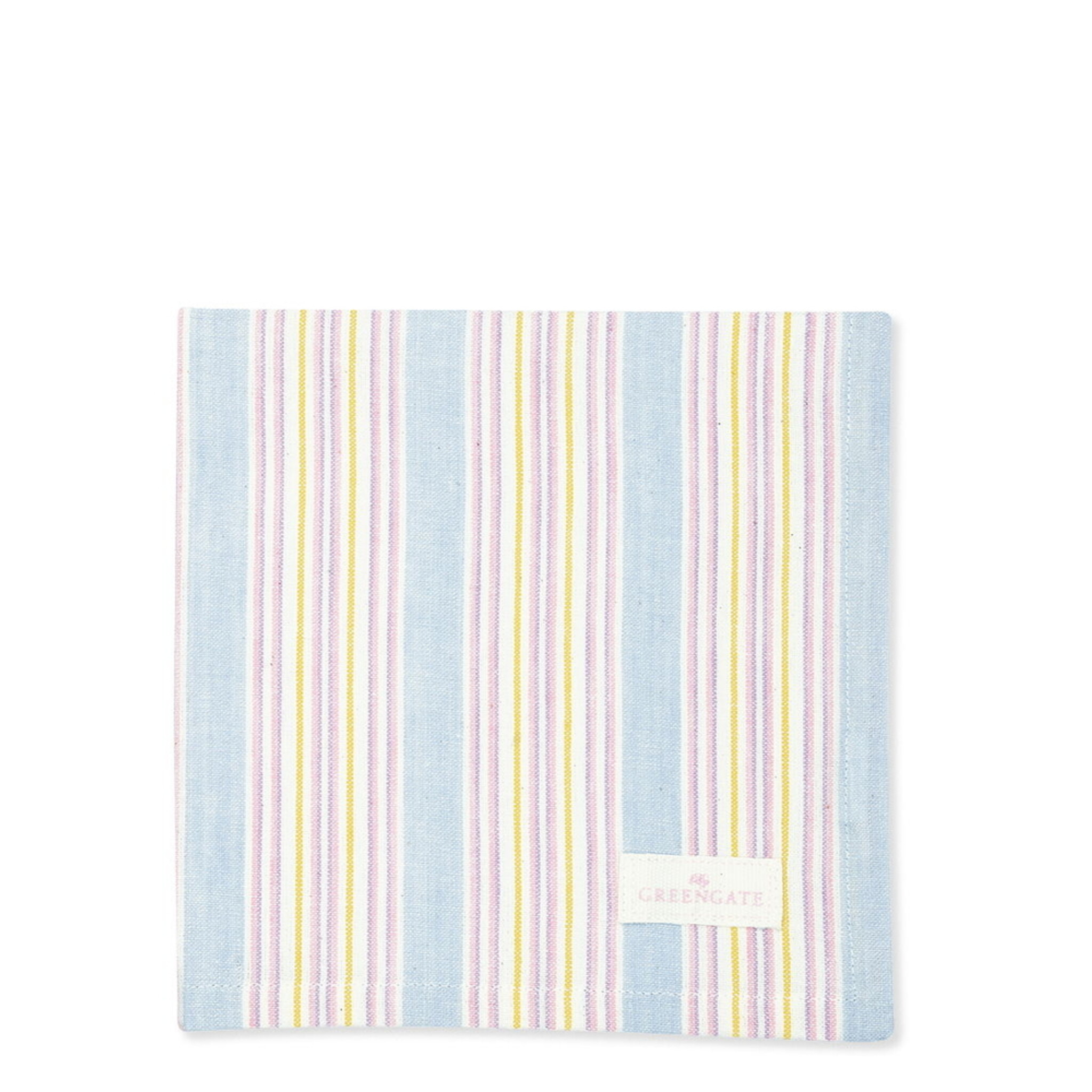 Stoffserviette Nera pale blue, blau 