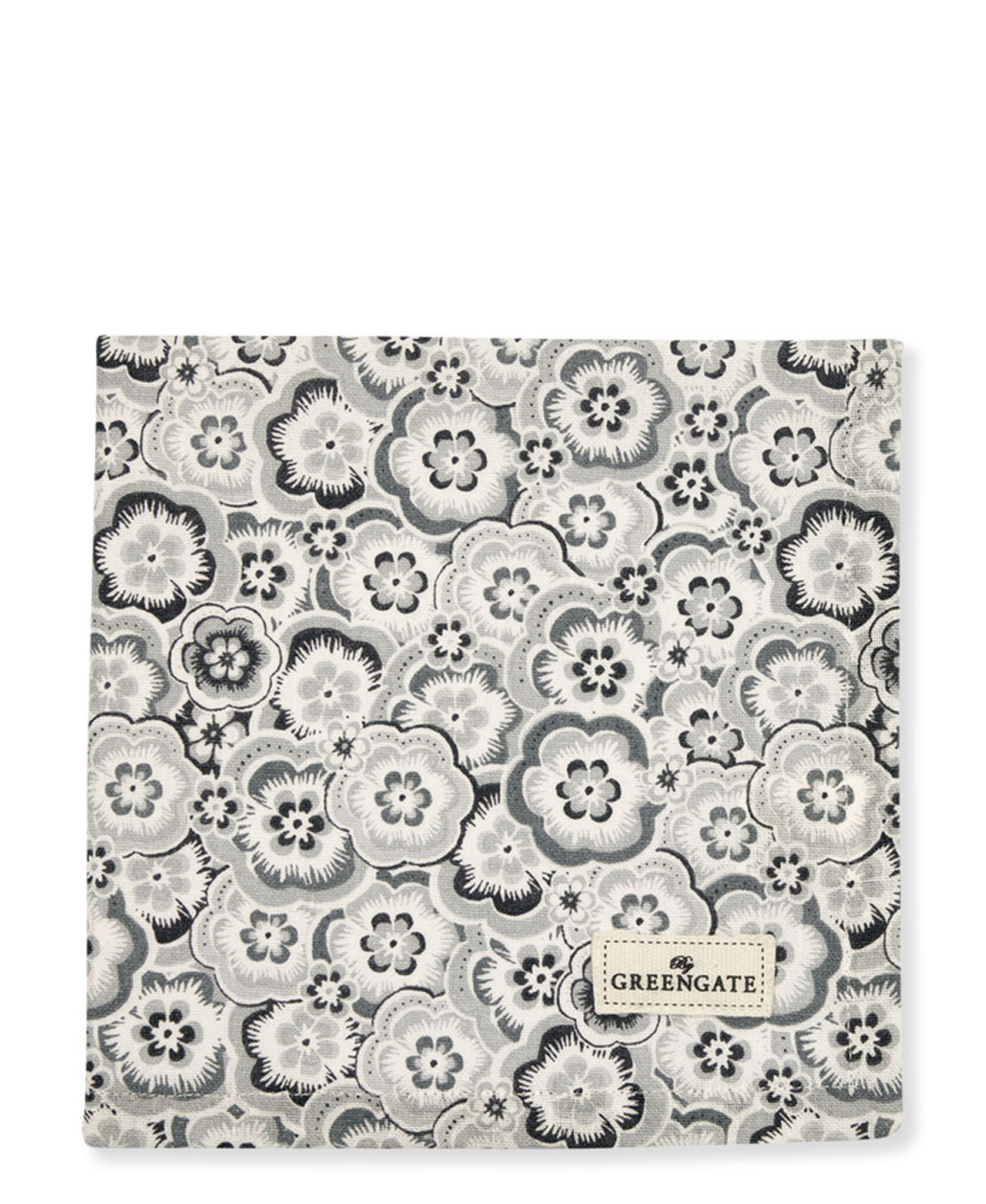 Stoffserviette Selma grey, grau 