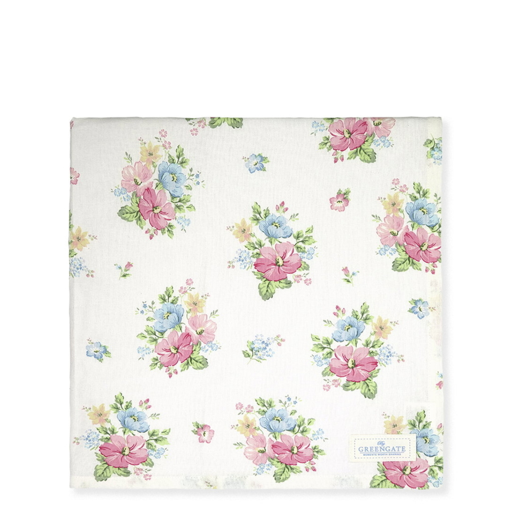 Tischdecke Josefina white 150x150cm, weiss 