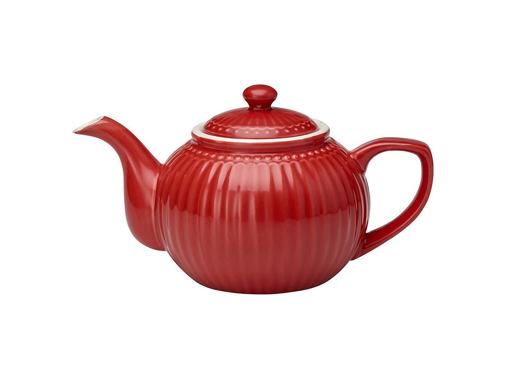 GreenGate Teekanne Alice, red 