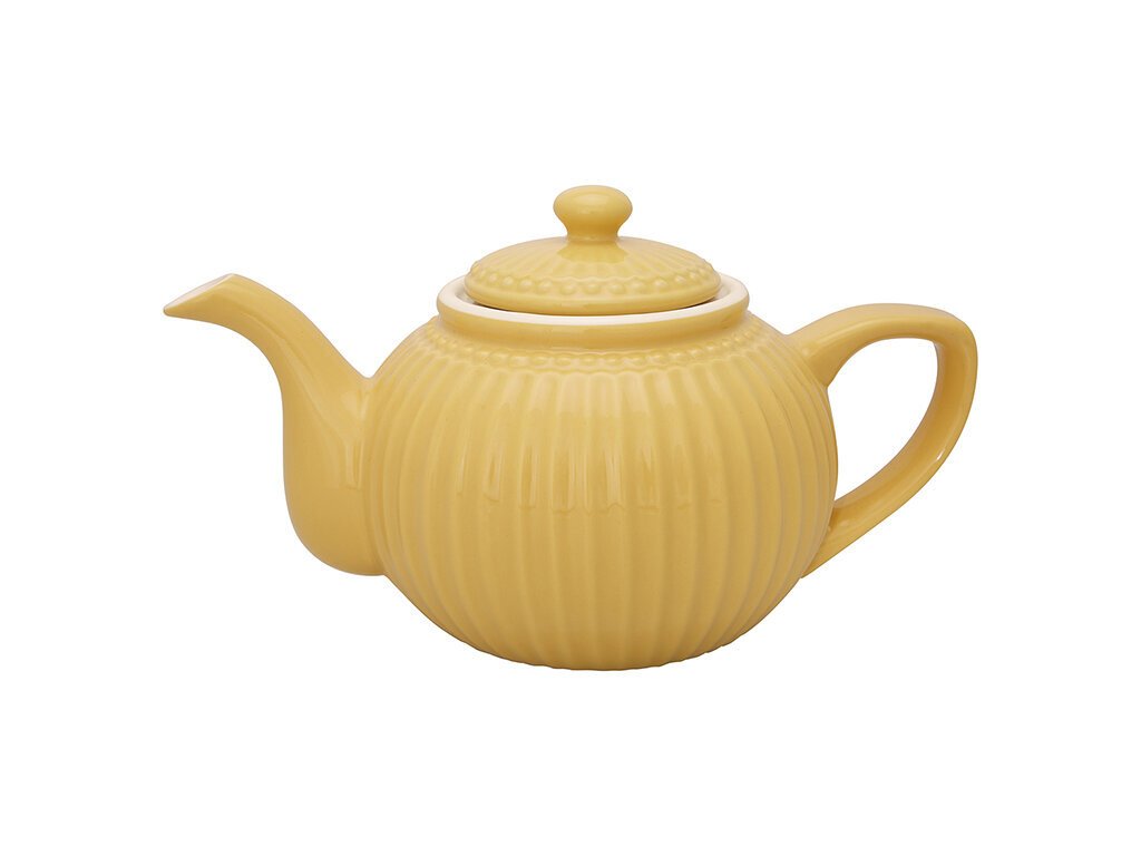 GreenGate Teekanne Alice, honey mustard 