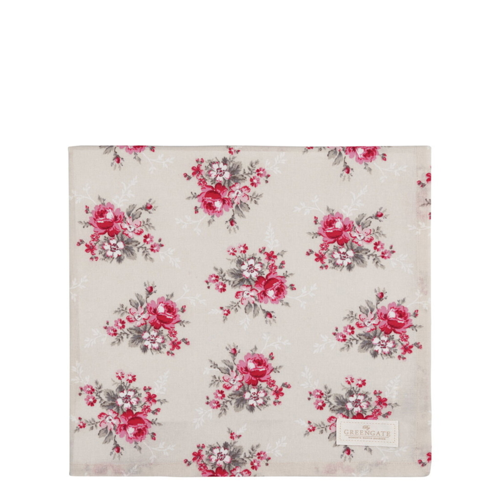 GreenGate Tischdecke Marie Beige 150x150cm, beige 