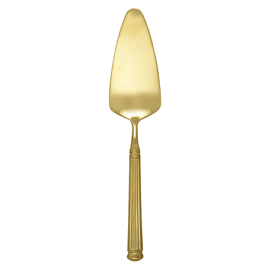 Tortenheber silber oder gold, gold 