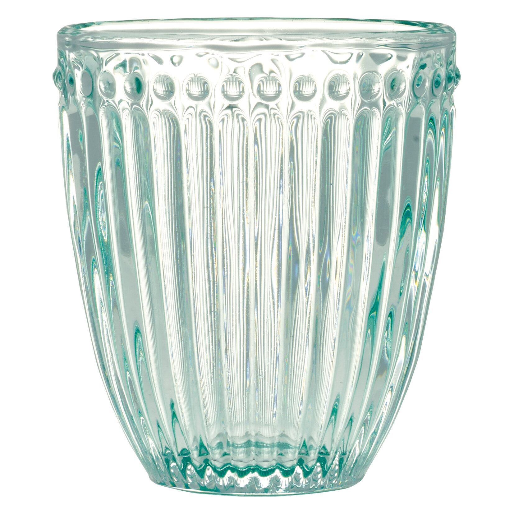 Wasserglas Alice von GreenGate, cool mint 