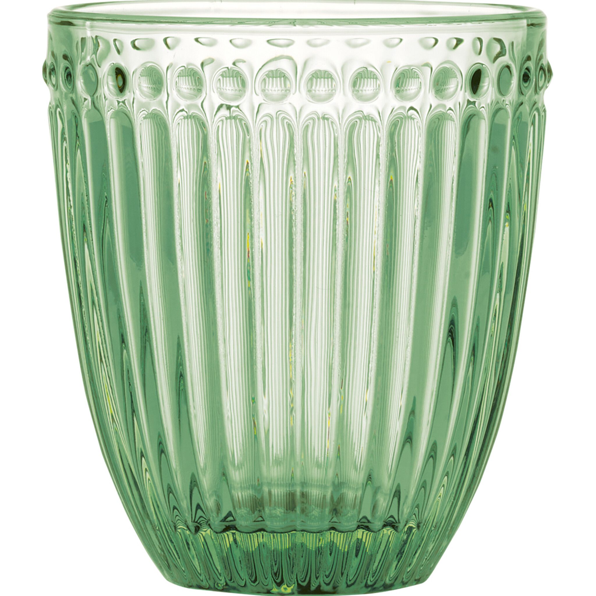 Wasserglas Alice von GreenGate, pale green 