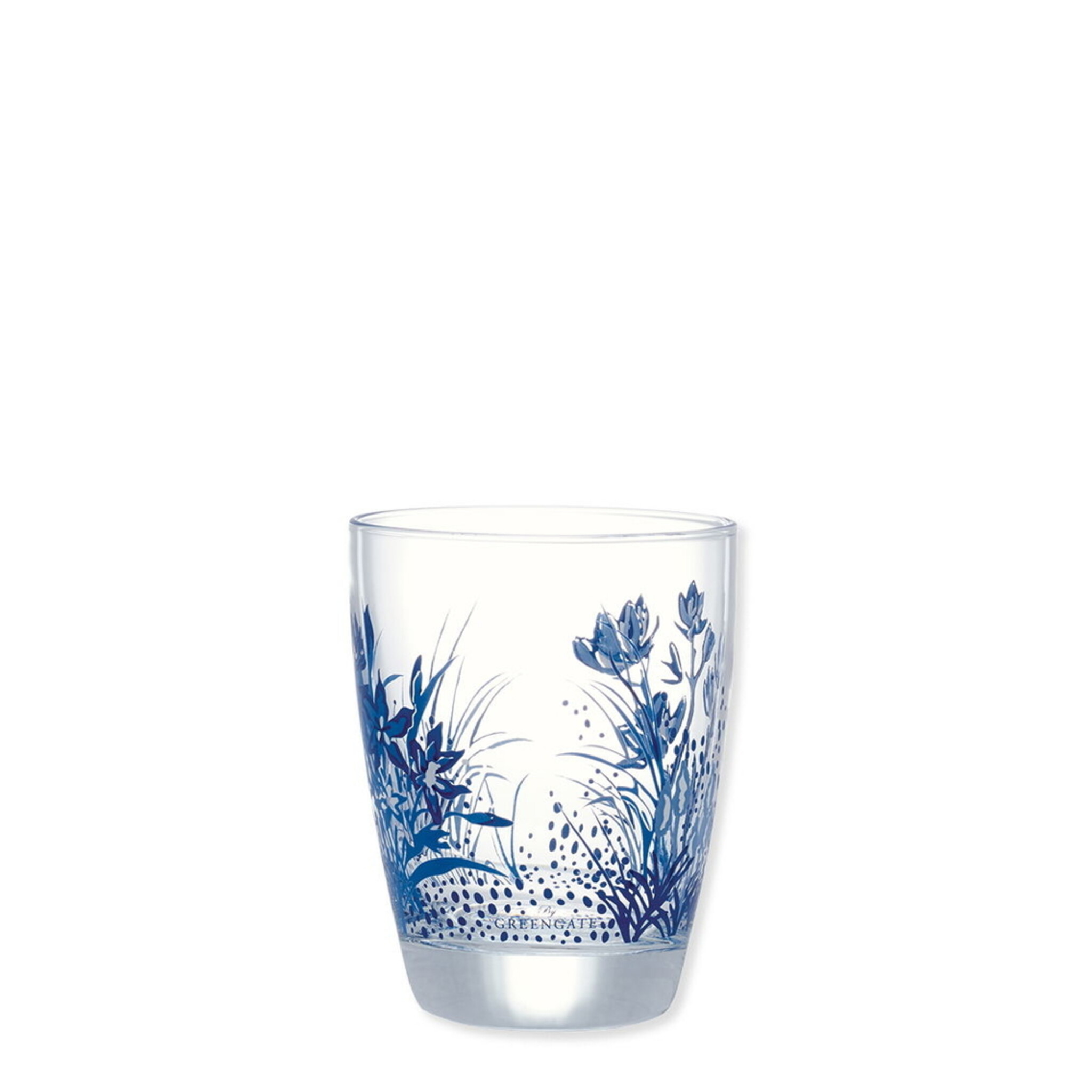 Wasserglas Kristel blue, blau 
