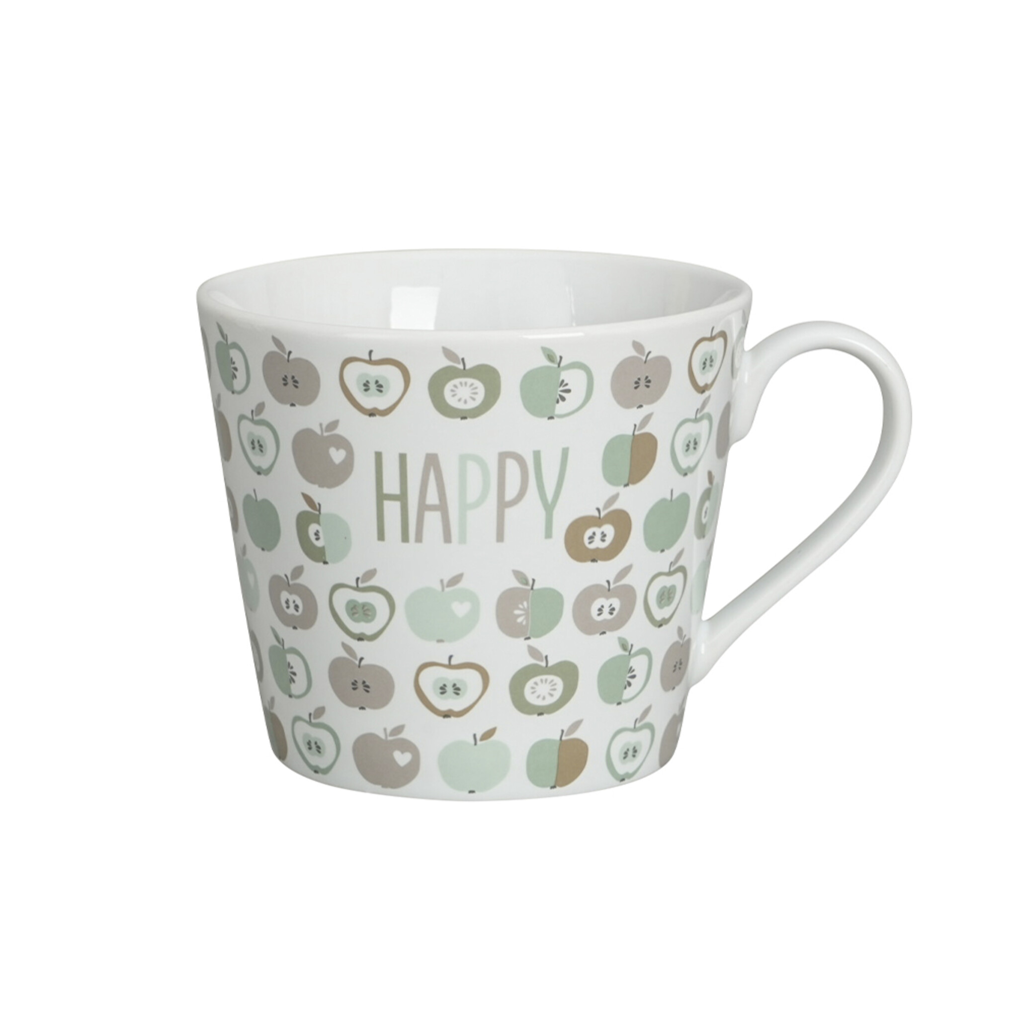 Happy Cup, Happy Apples, grün 