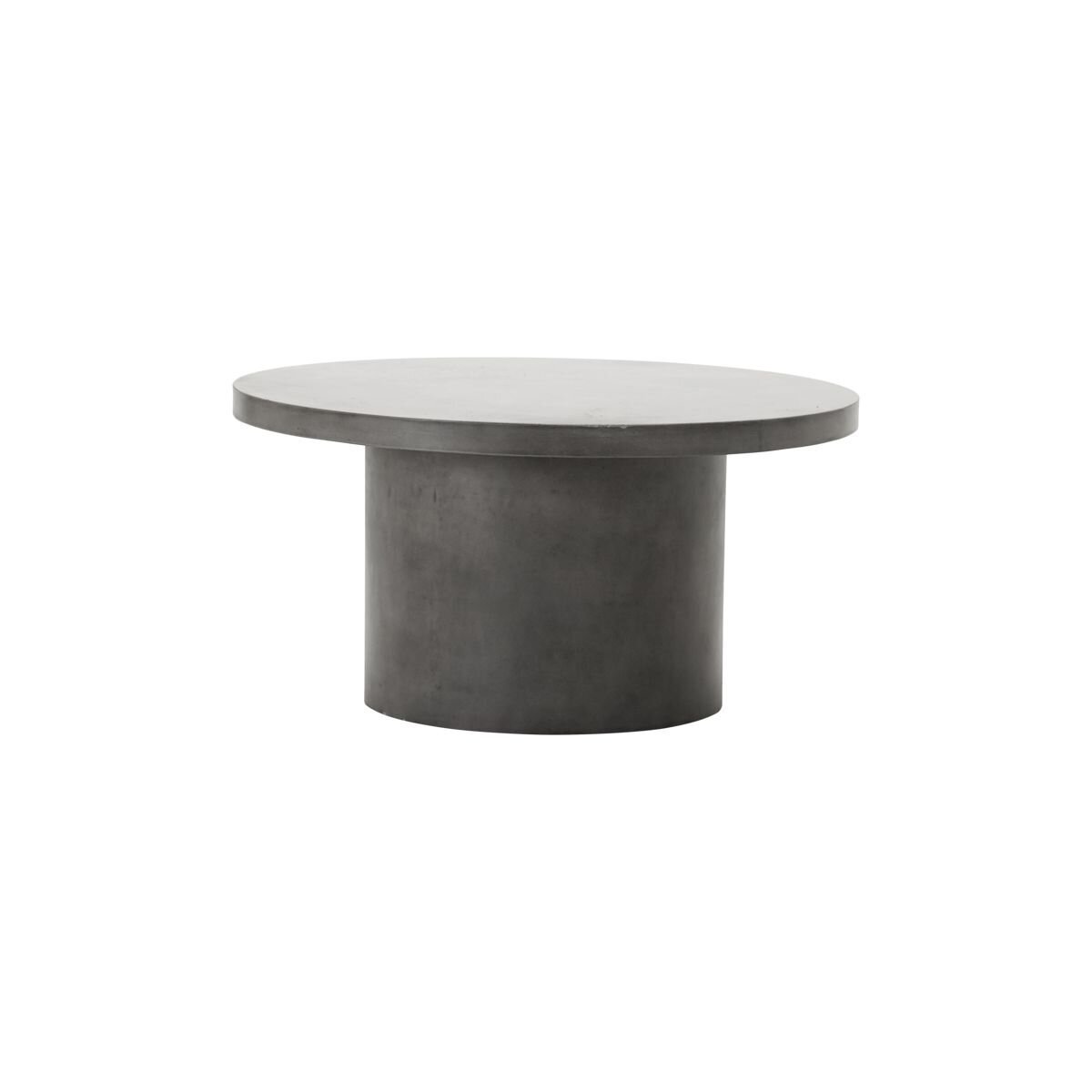 Betontisch Stone, grau H 45 cm x ∅ 65 cm