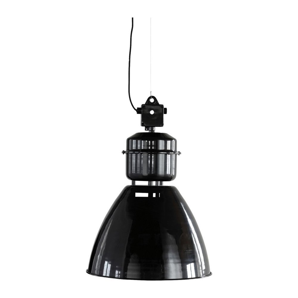 House Doctor Deckenleuchte Hängelampe Volumen, schwarz Höhe 52 cm, ∅ 36 cm