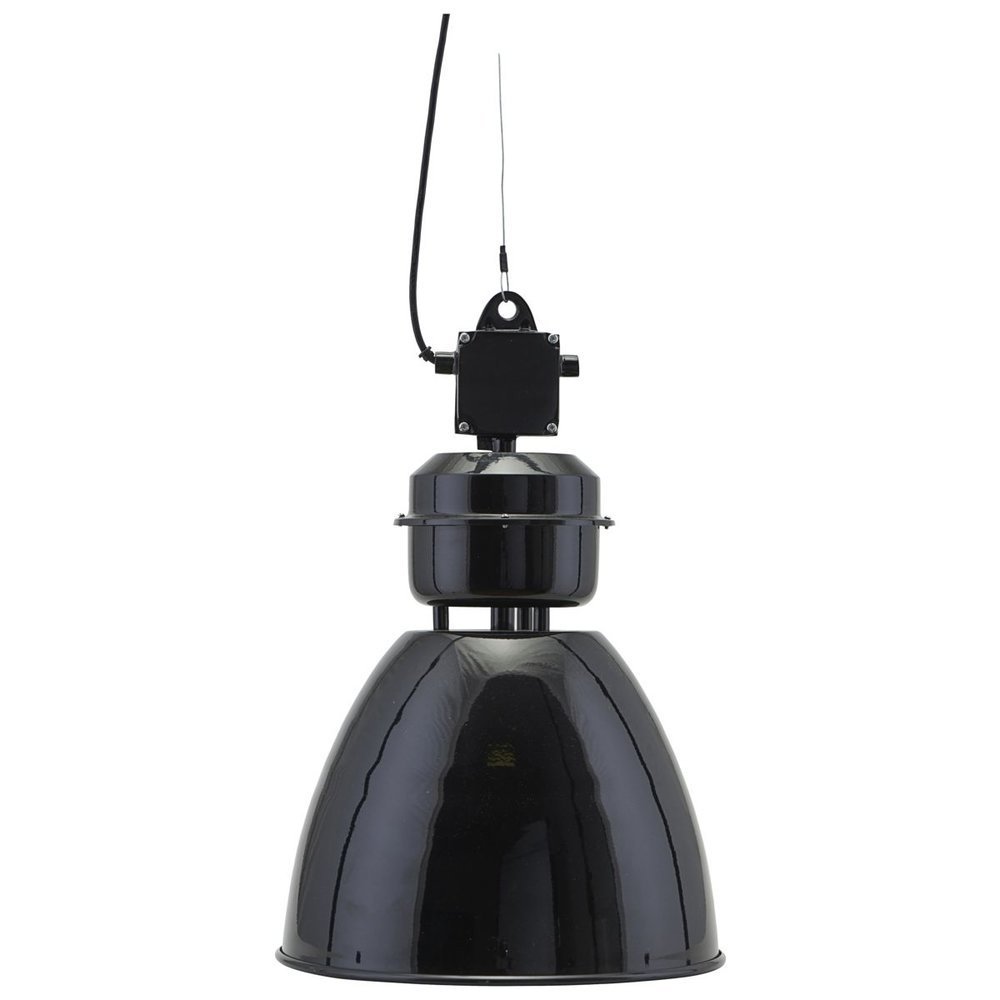 House Doctor Deckenleuchte Hängelampe Volumen, schwarz Höhe 60 cm, ∅ 54 cm