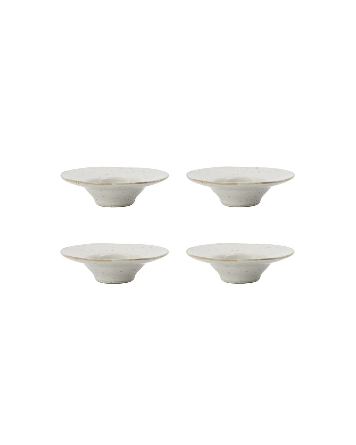 Eierbecher Pion 4er Set, weiss 
