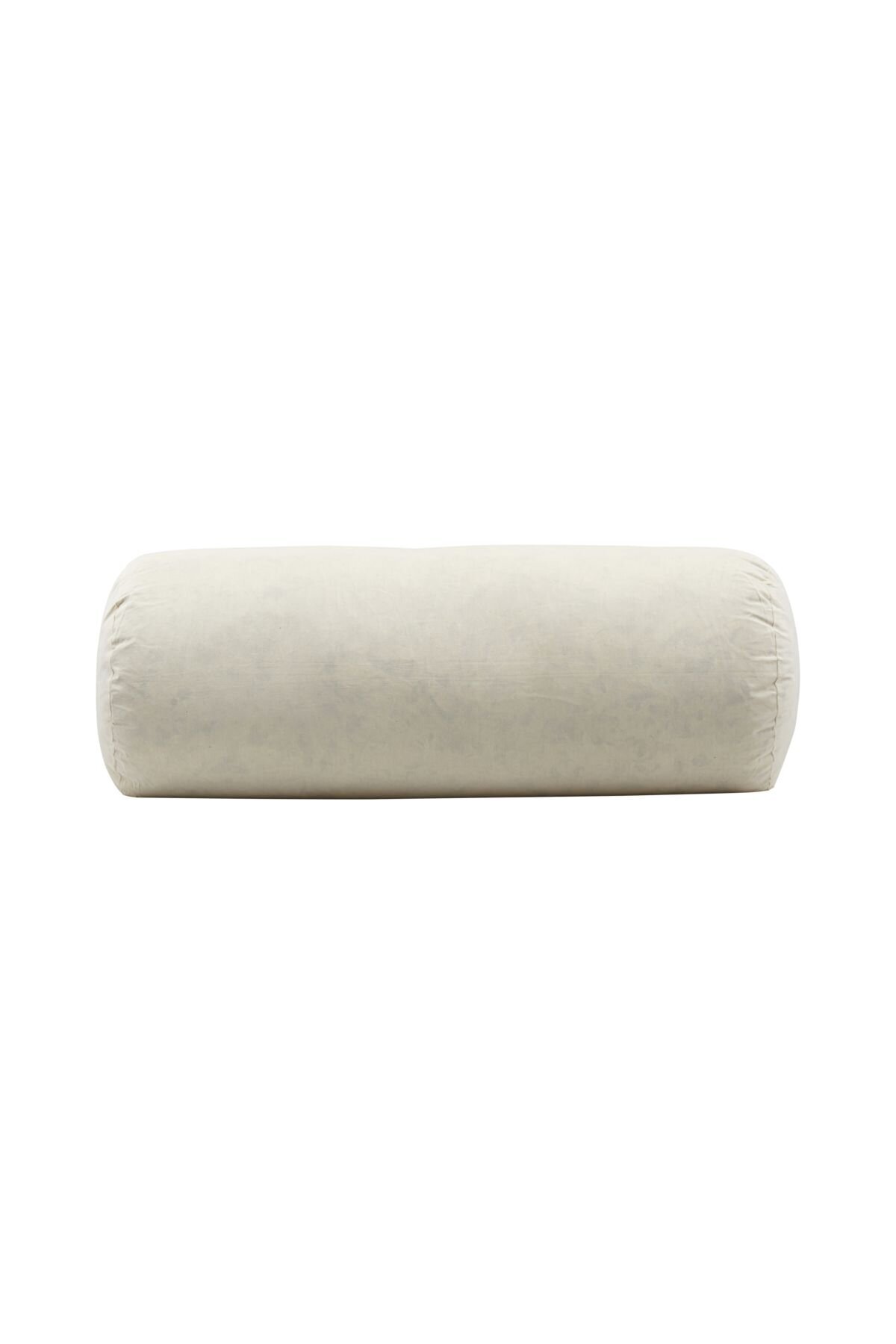 Kissenfüllung mit Entenfedern, weiss Ø29 x L75cm