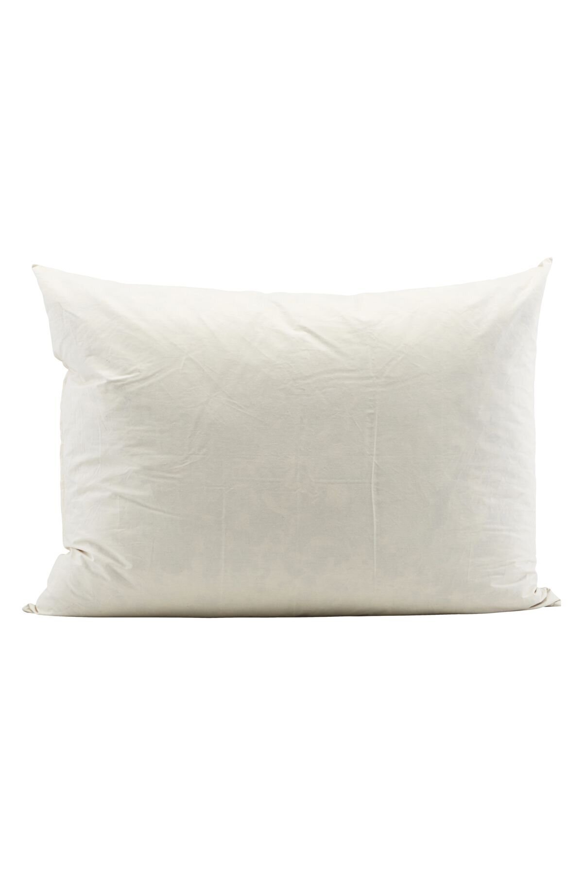 Kissenfüllung mit Entenfedern, weiss L80 x B60cm