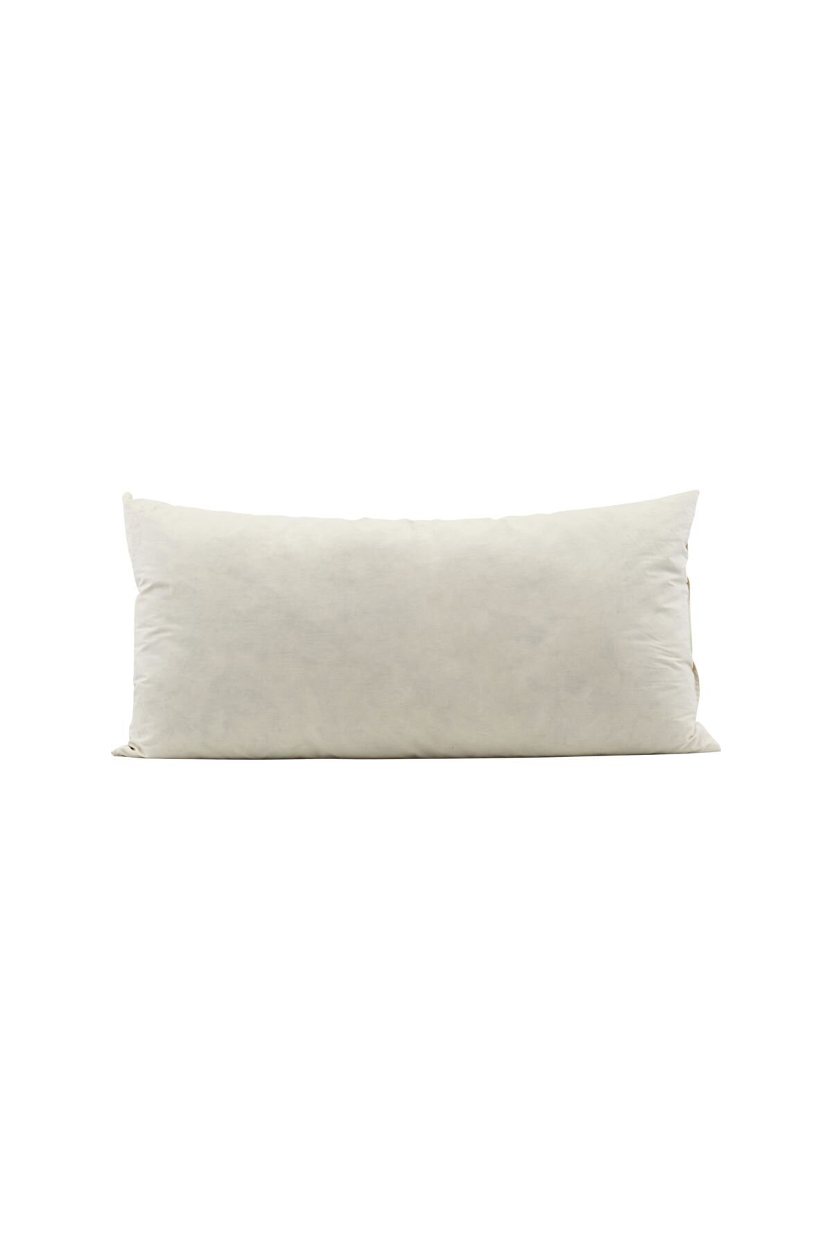 Kissenfüllung mit Entenfedern, weiss L80 x B40cm