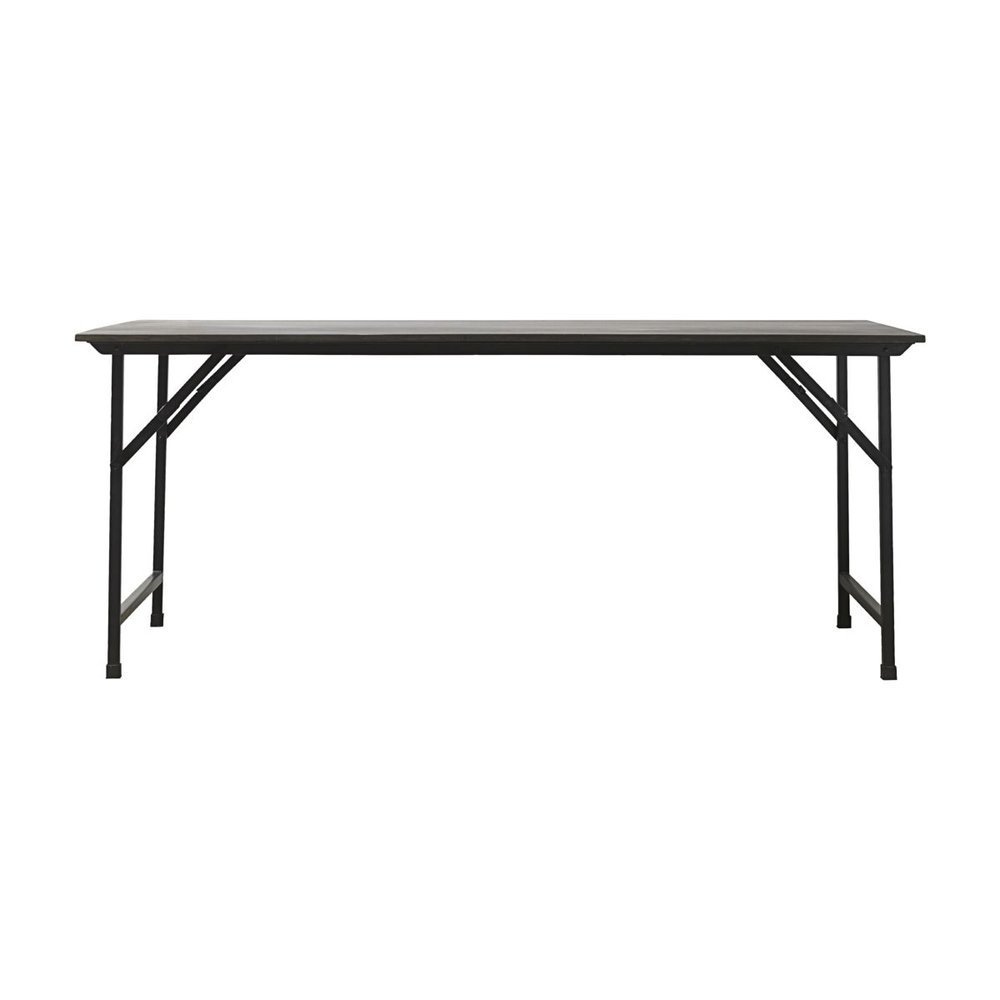House Doctor Klapp Tisch Party, schwarz 180 x 80 x Höhe 74 cm