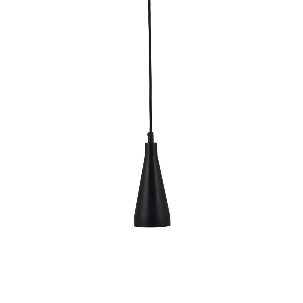 Lampe Jammu, schwarz Höhe 23,5 cm, ∅ 9 cm