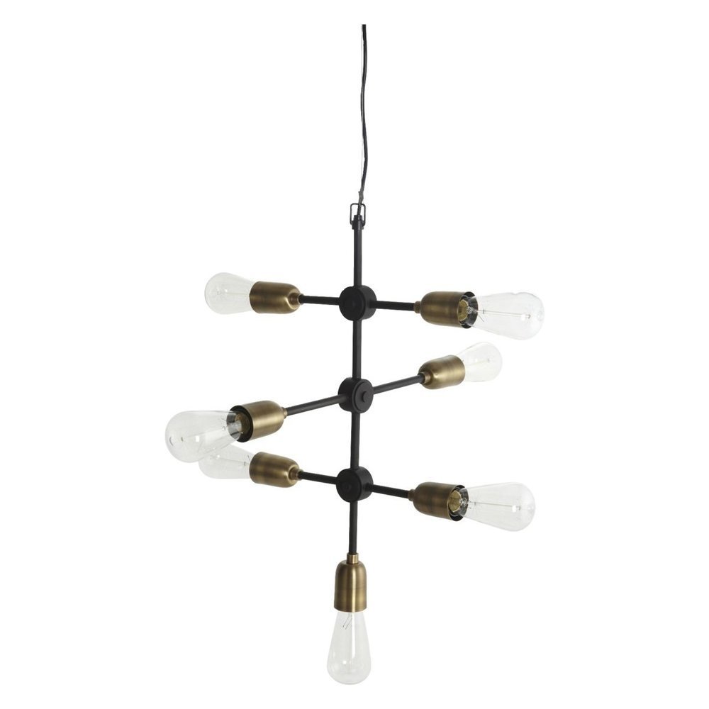 House Doctor Lampe Molecular, messing 
