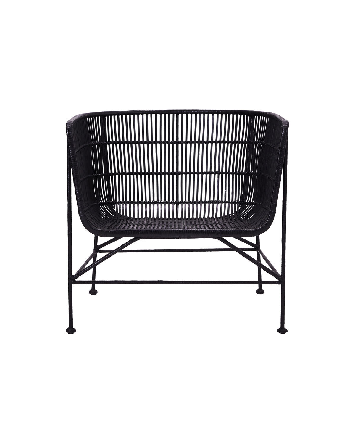 Lounge Stuhl Cuun, schwarz 