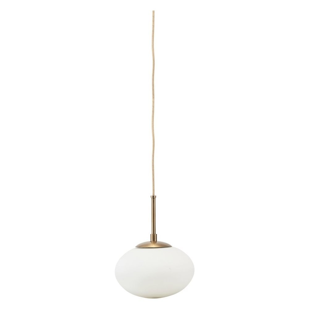 House Doctor Pendelleuchte Opal, weiss 